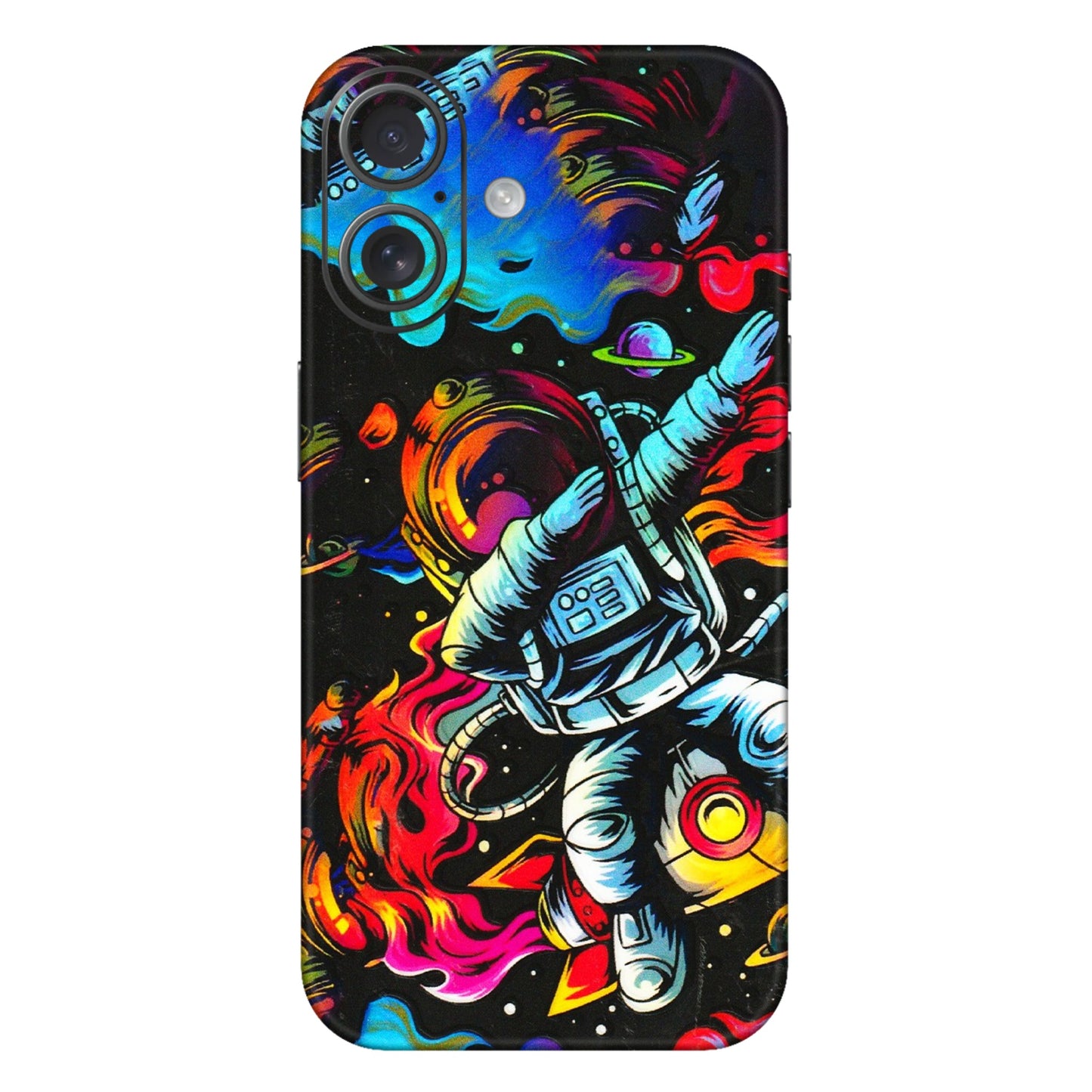 Apple iPhone Skins (All Models) - Astronaut Dope - 3D Embossed Finish (L-191) iPhone 16 Plus