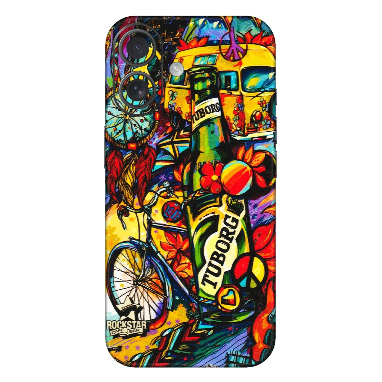 Apple iPhone Skins (All Models) - Cool Beer Bottle - 3D Embossed Finish (L-193) iPhone 16 Plus