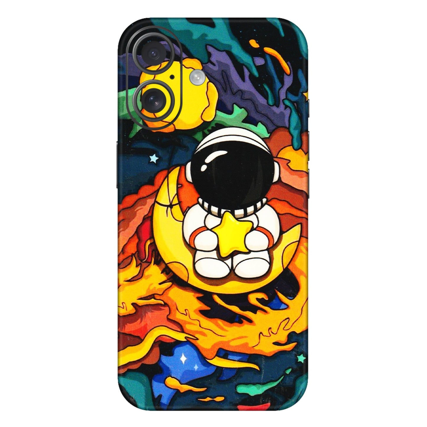 Apple iPhone Skins (All Models) - Baby Astronaut - 3D Embossed Finish (L-197) iPhone 16 Plus