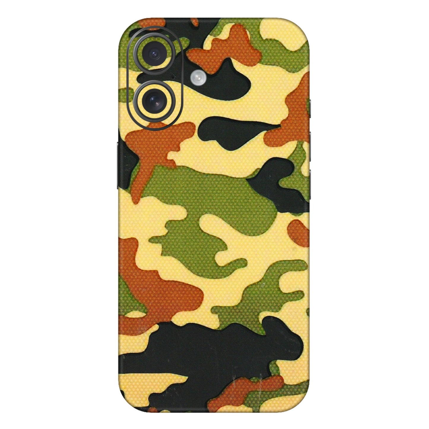 Apple iPhone Skins (All Models) - Indian Military - 3D Embossed Finish (L-234) iPhone 16 Plus