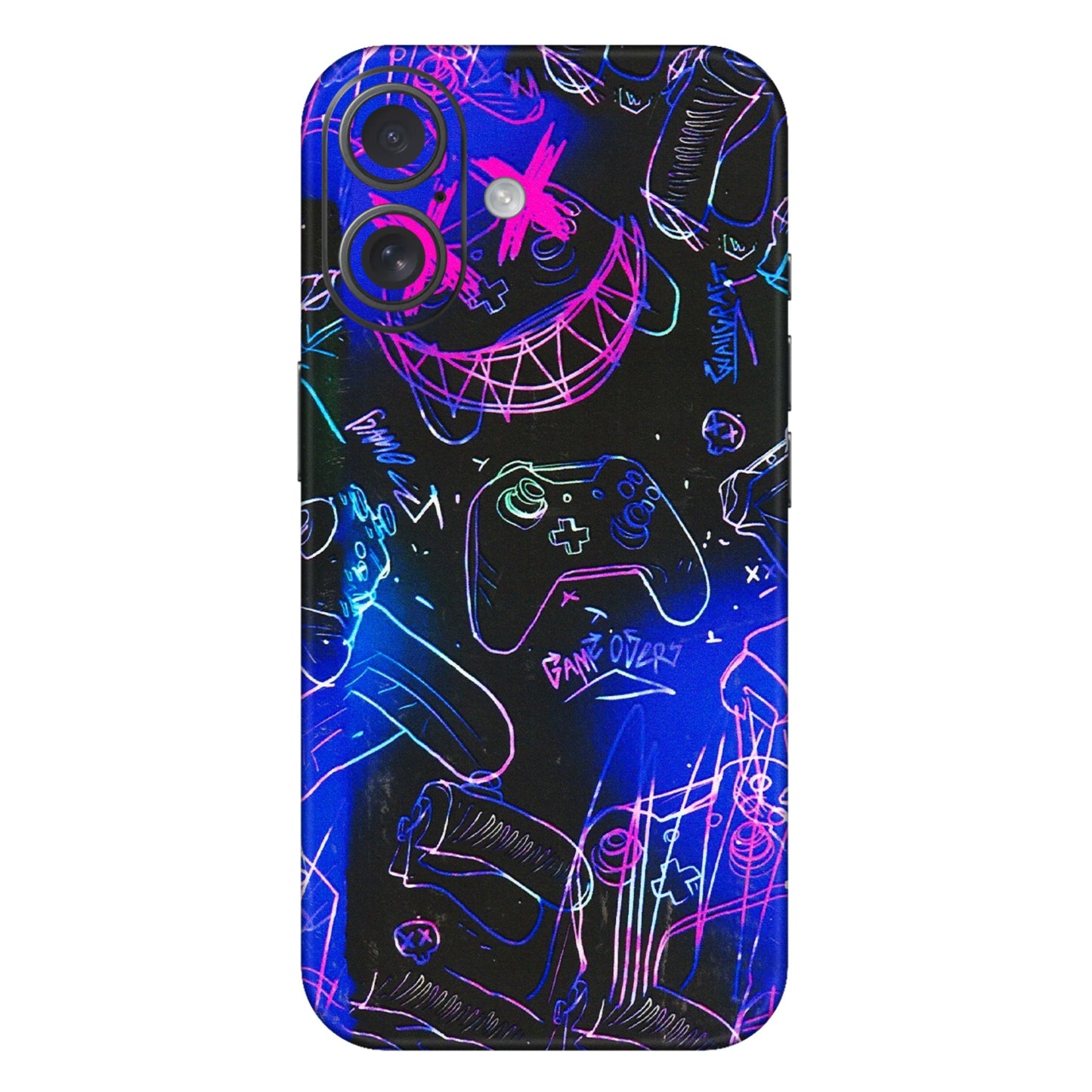 Apple iPhone Skins (All Models) - Gamers Paradise - 3D Embossed Finish (L-258) iPhone 16 Plus