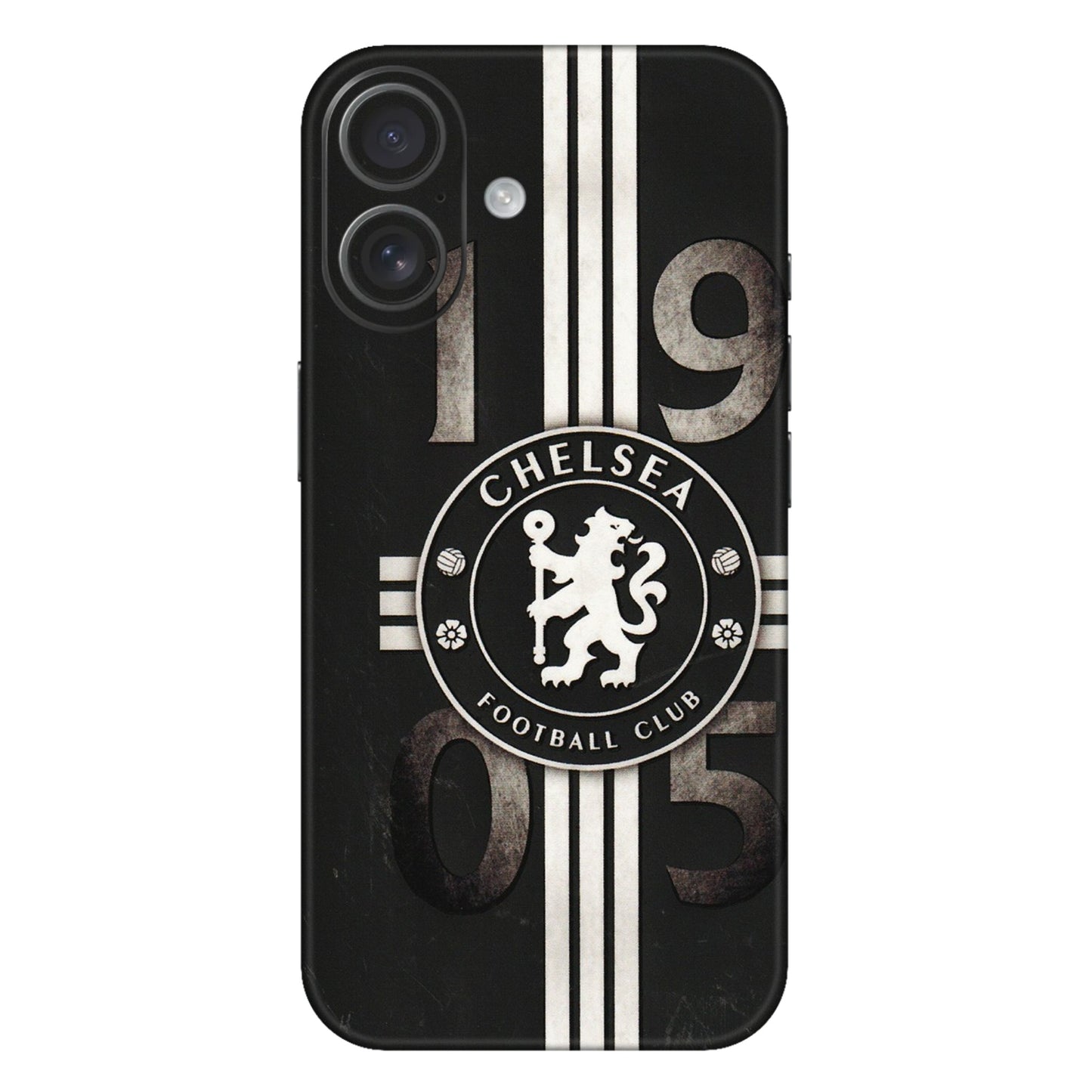 Apple iPhone Skins (All Models) - Chelsea Fan Club - 3D Embossed Finish (L-36) iPhone 16 Plus