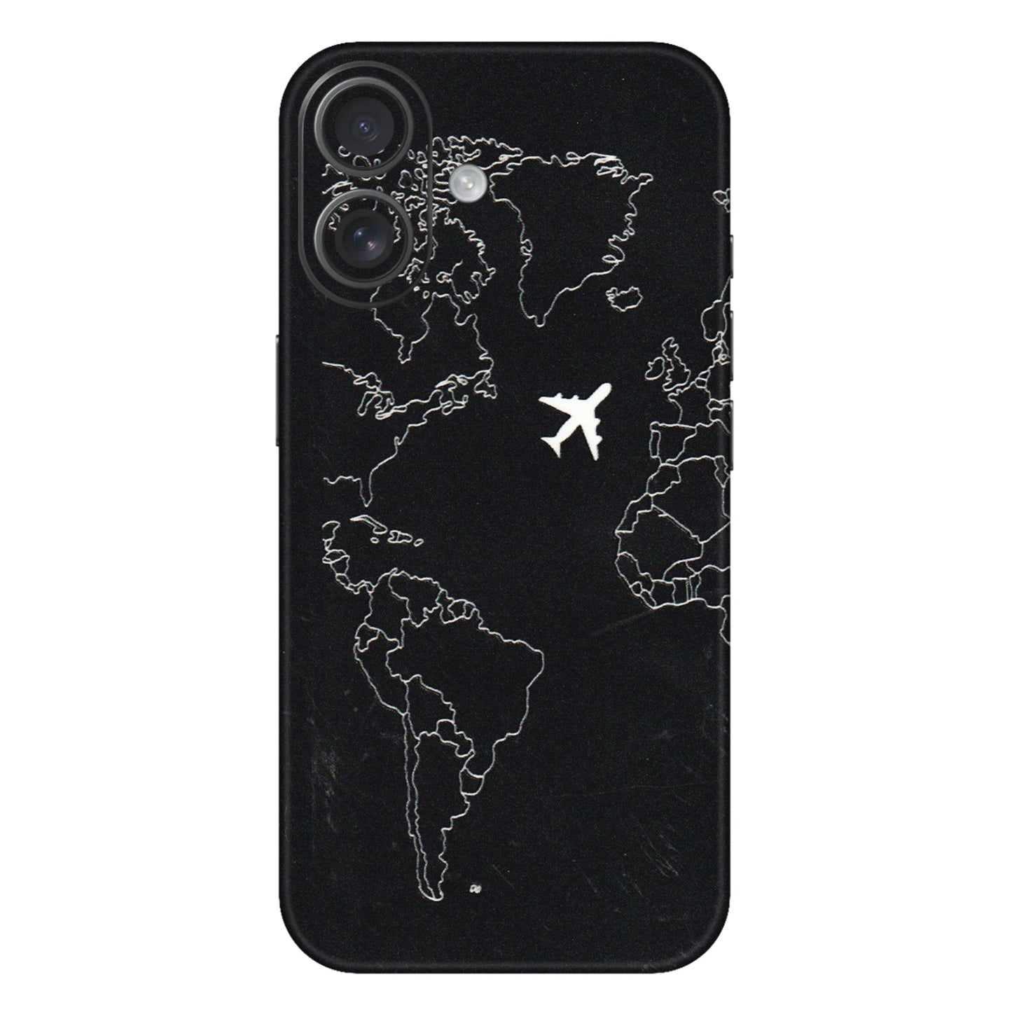 Apple iPhone Skins (All Models) - Never Ending Travel - 3D Embossed Finish (L-79) iPhone 16 Plus