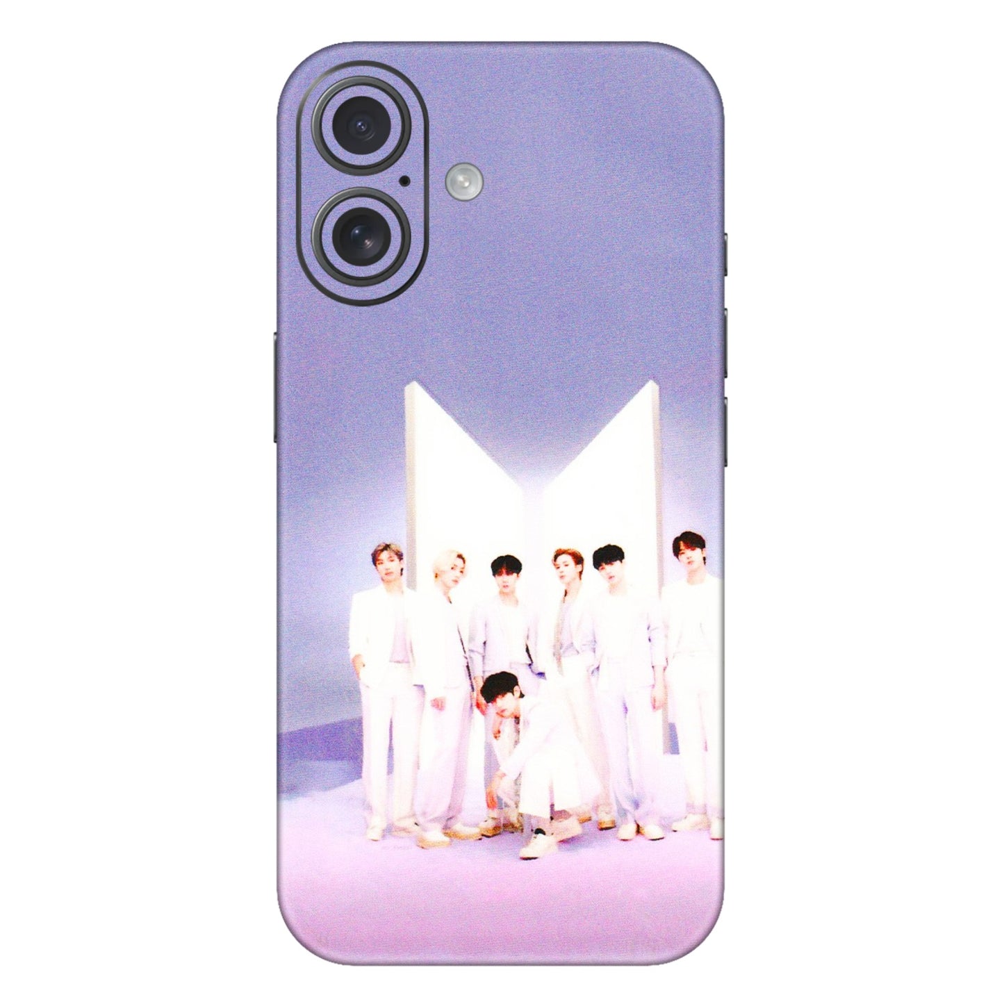 Apple iPhone Skins (All Models) - BTS - 3D Embossed Finish (L-94) iPhone 16 Plus