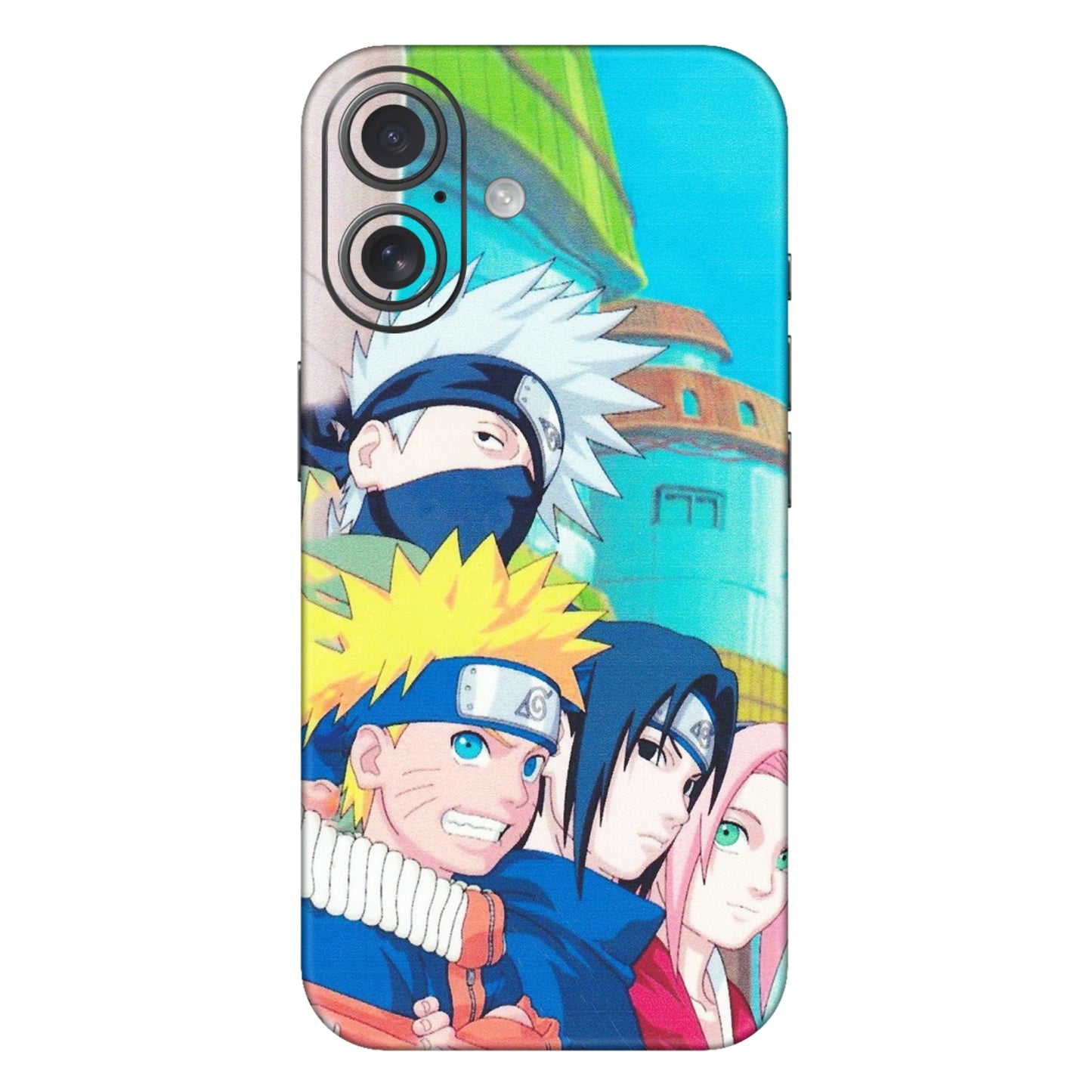 Apple iPhone Skins (All Models) - Team Minato And Kakashi - Matte Finish (M-101) iPhone 16 Plus