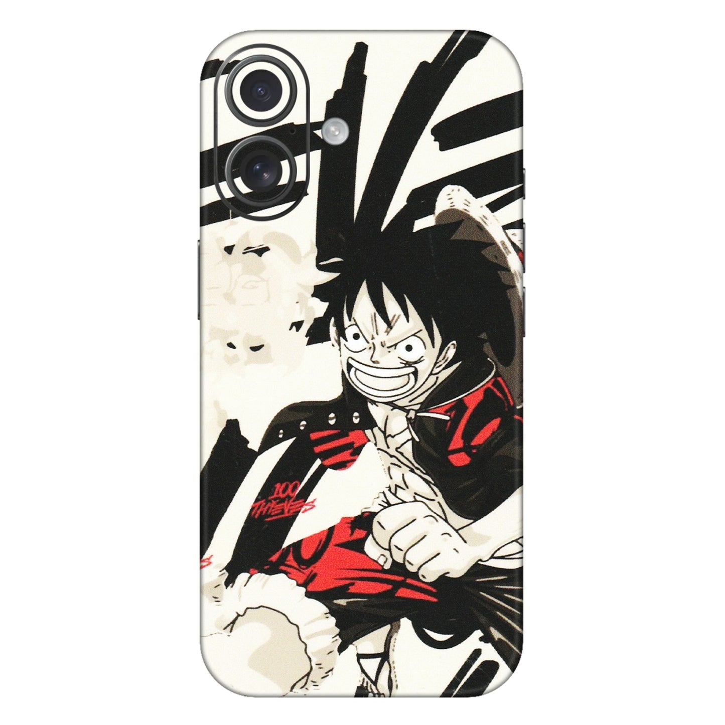 Apple iPhone Skins (All Models) - Monkey D.Luffy Manga Anime - Matte Finish (M-145) iPhone 16 Plus