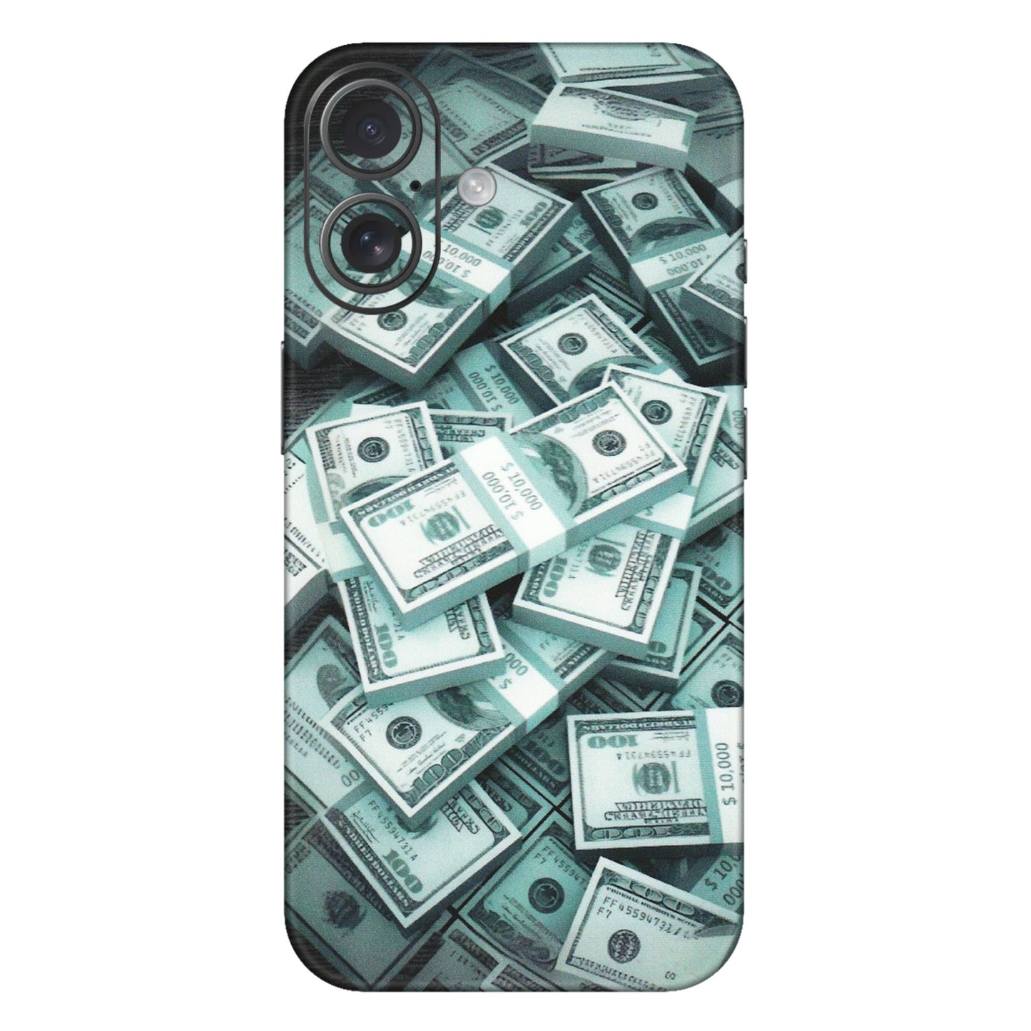 Apple iPhone Skins (All Models) - Hundred Dollar Bill - Matte Finish (M-162) iPhone 16 Plus