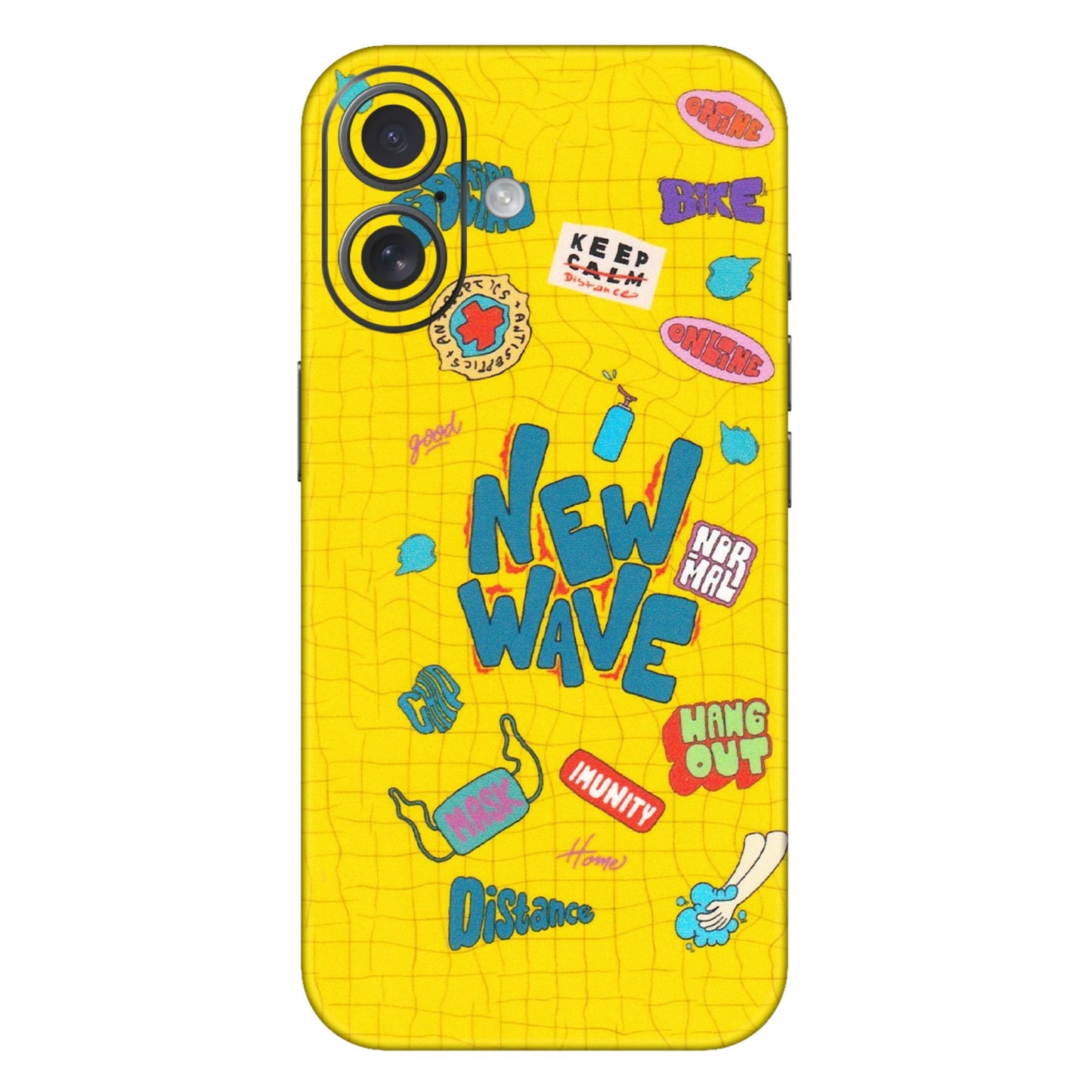 Apple iPhone Skins (All Models) - New Wave Life - Matte Finish (M-17) iPhone 16 Plus