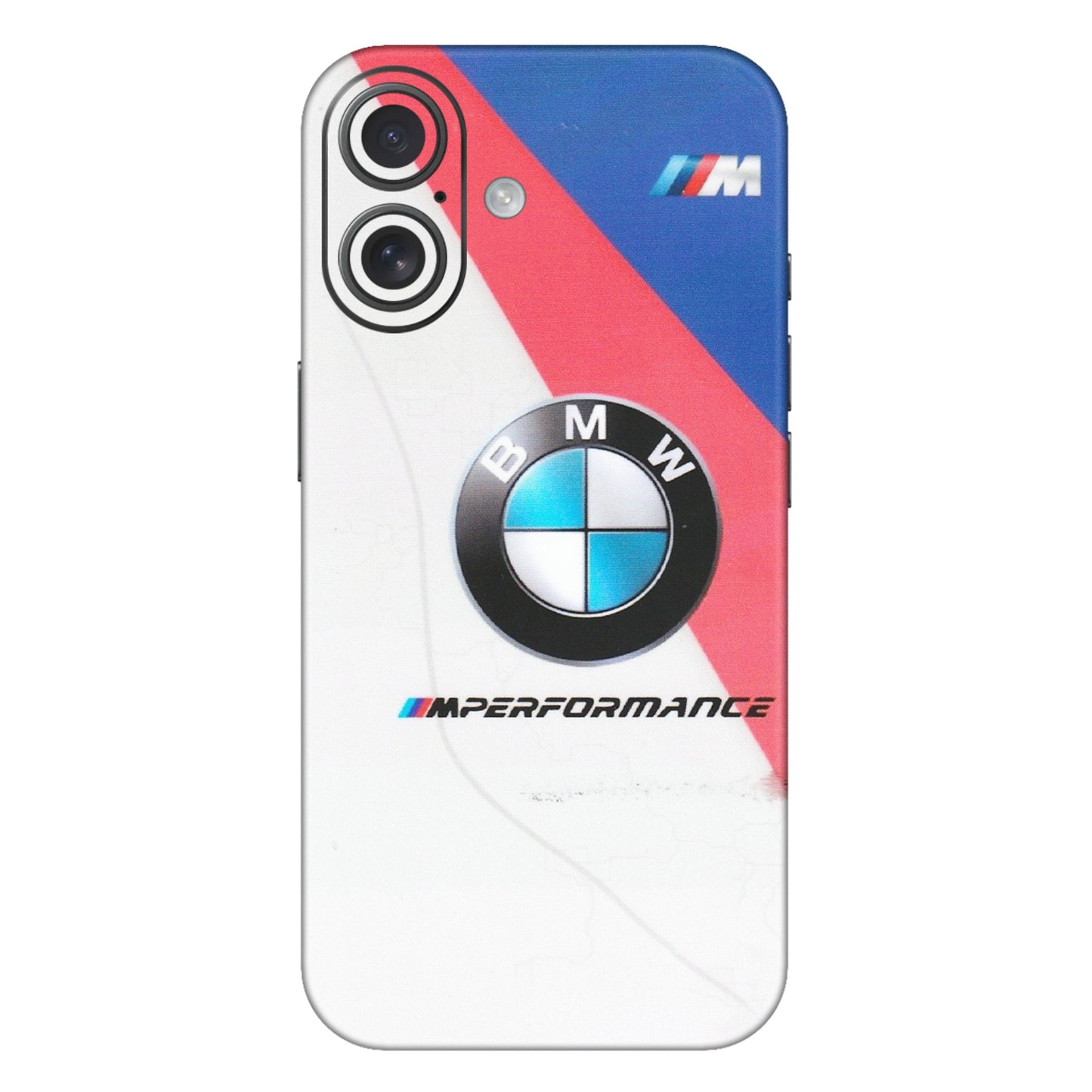 Apple iPhone Skins (All Models) - BMW Logo Performance - Matte Finish (M-27) iPhone 16 Plus