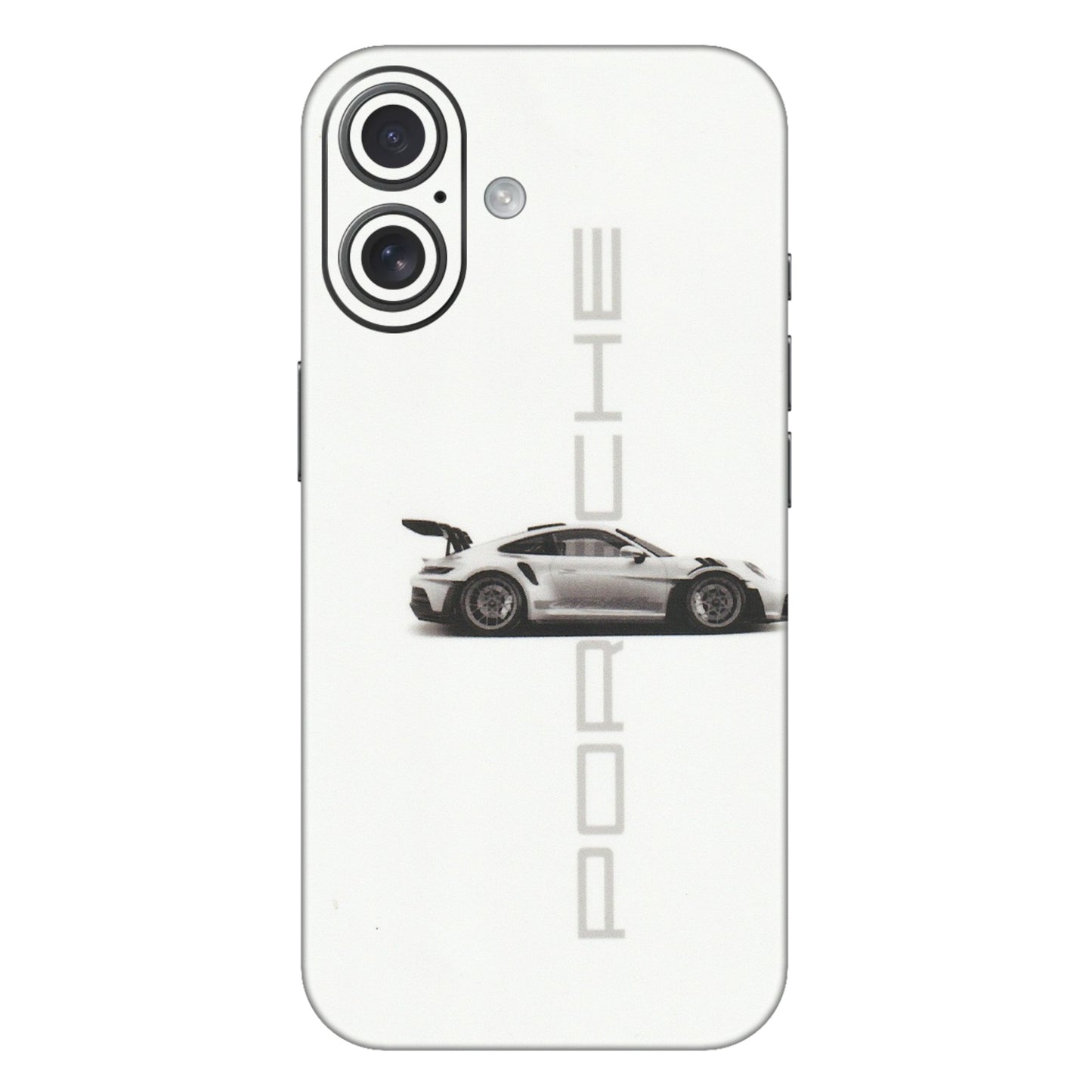 Apple iPhone Skins (All Models) - Porche Car Lover - Matte Finish (M-31) iPhone 16 Plus