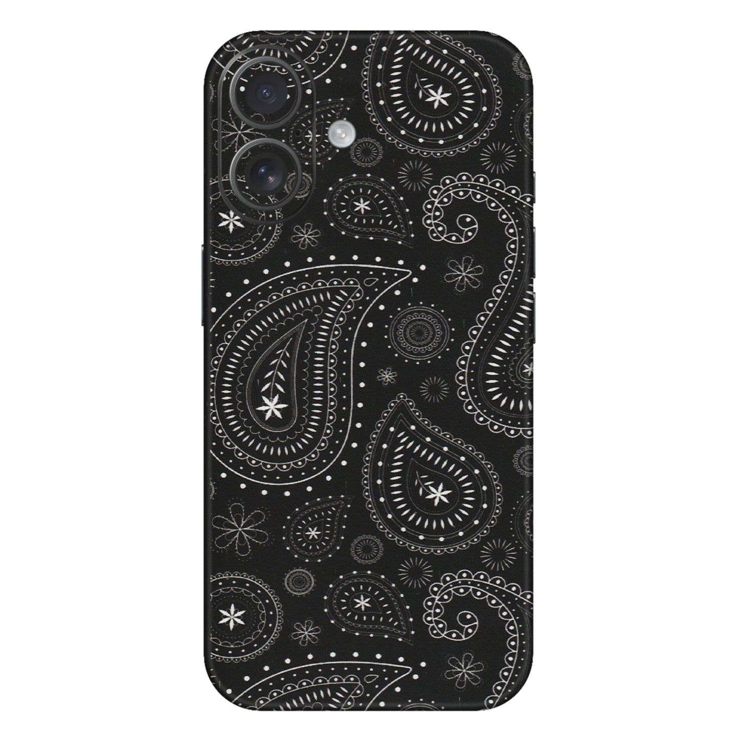 Apple iPhone Skins (All Models) - Black Sober Kerry - Matte Finish (M-37) iPhone 16 Plus