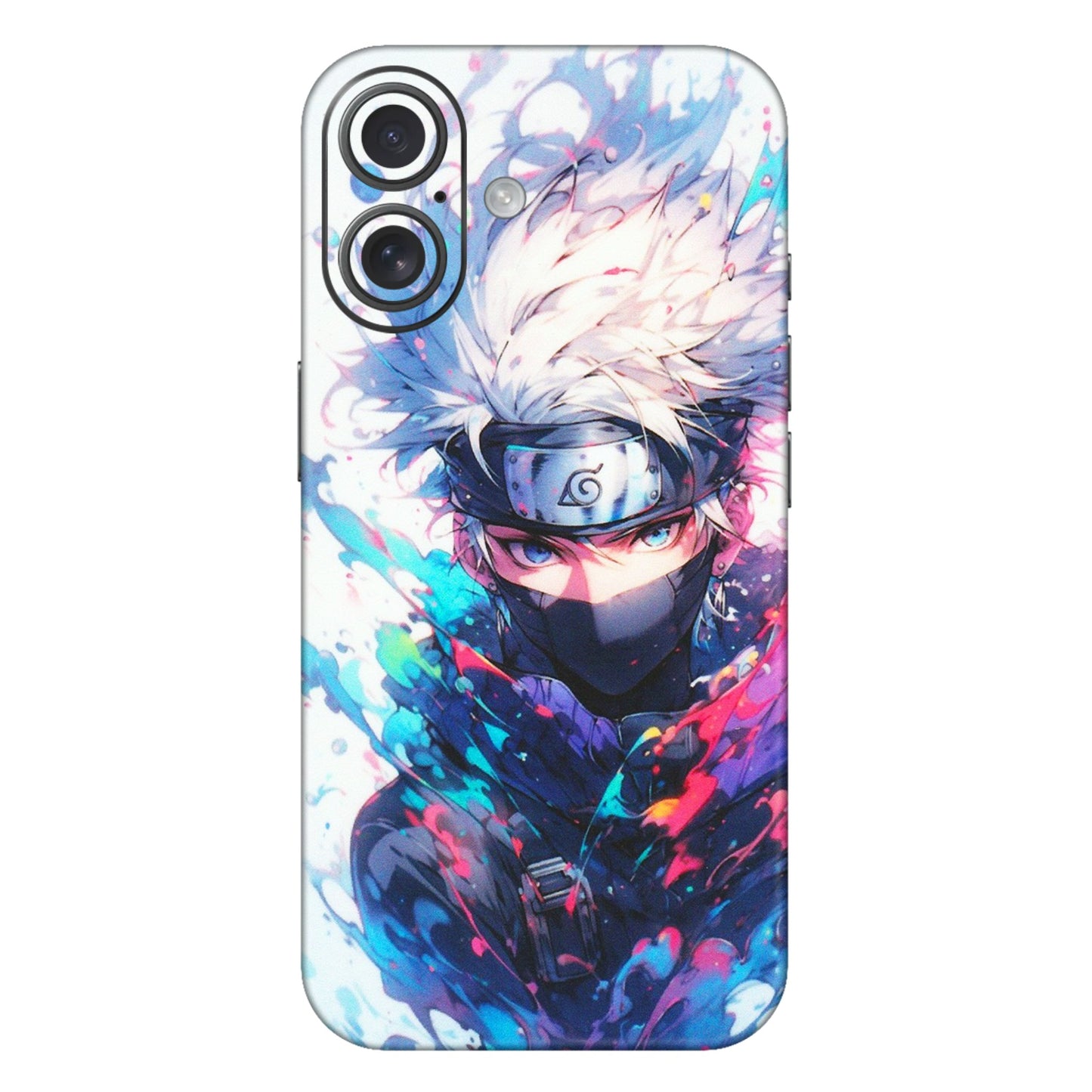 Apple iPhone Skins (All Models) - Naruto Face Mask - Matte Finish (M-03) iPhone 16 Plus