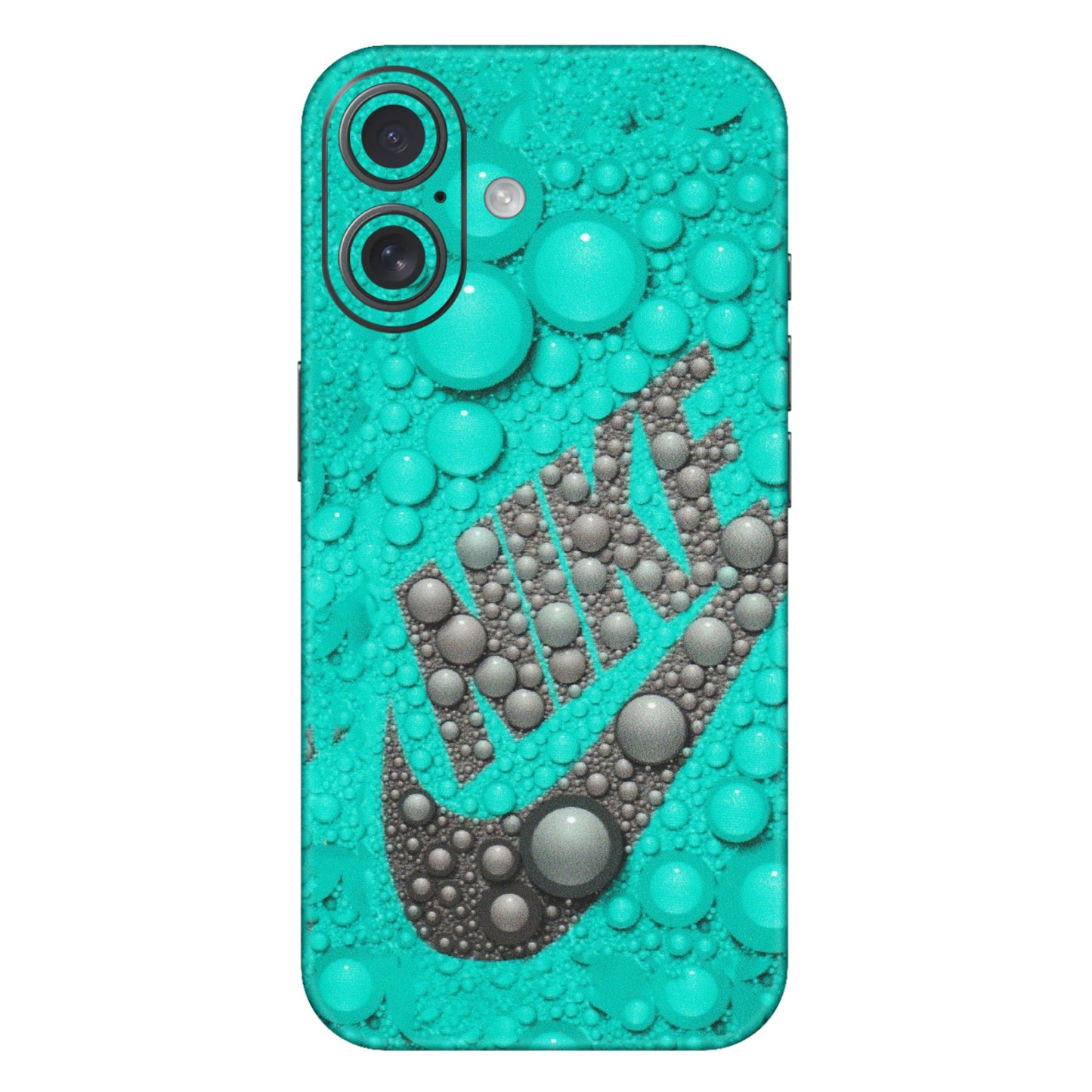 Apple iPhone Skins (All Models) - Shoe Brand Bubbles - Matte Finish (M-42) iPhone 16 Plus