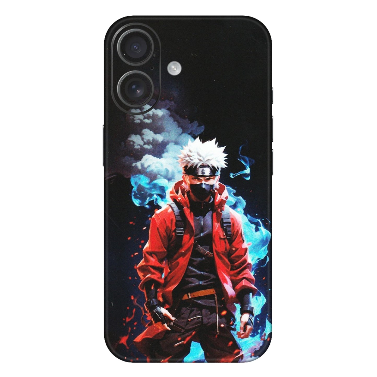 Apple iPhone Skins (All Models) - Kakashi Hatake Naruto - Matte Finish (M-60) iPhone 16 Plus