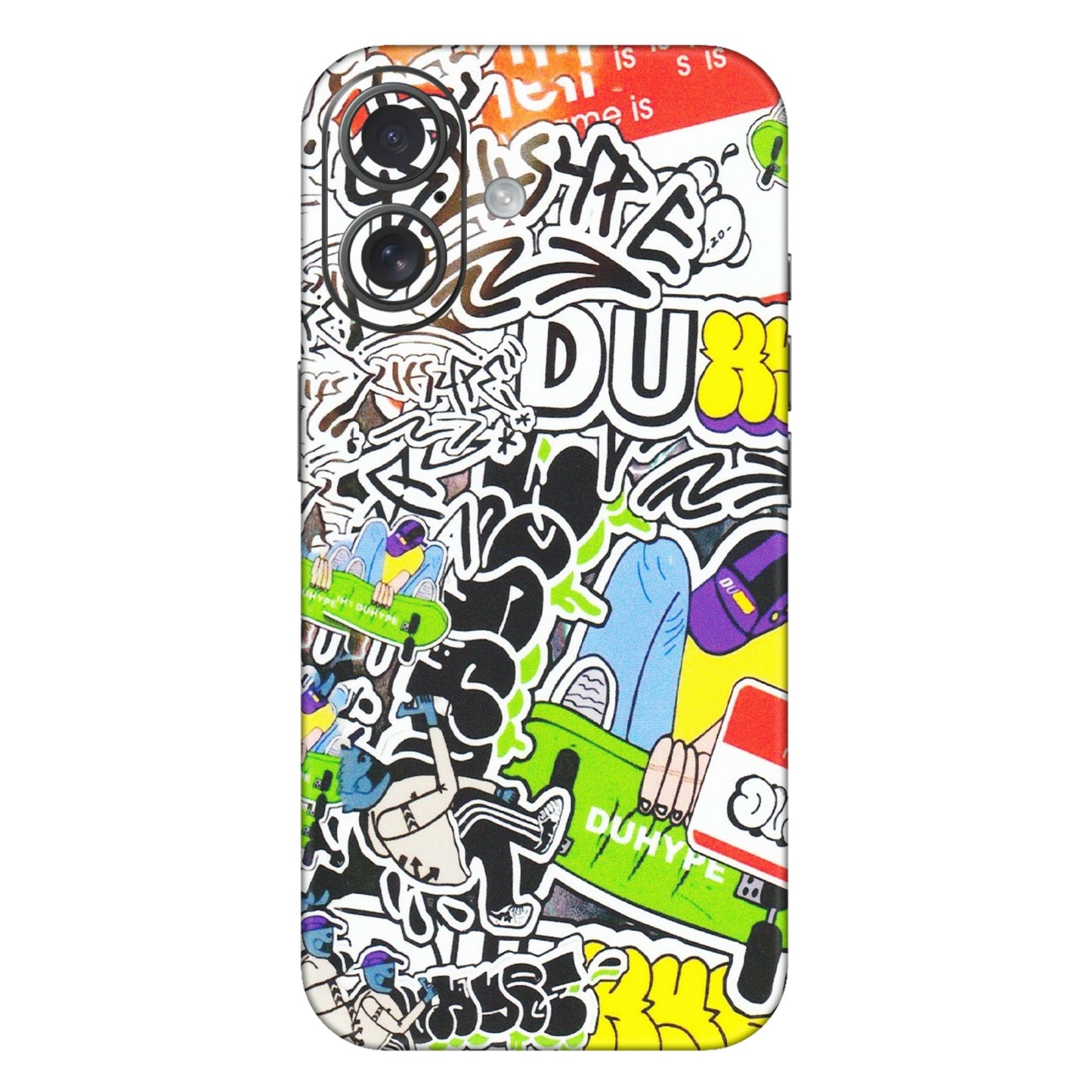Apple iPhone Skins (All Models) - Dope Graffiti - Matte Finish (M-61) iPhone 16 Plus