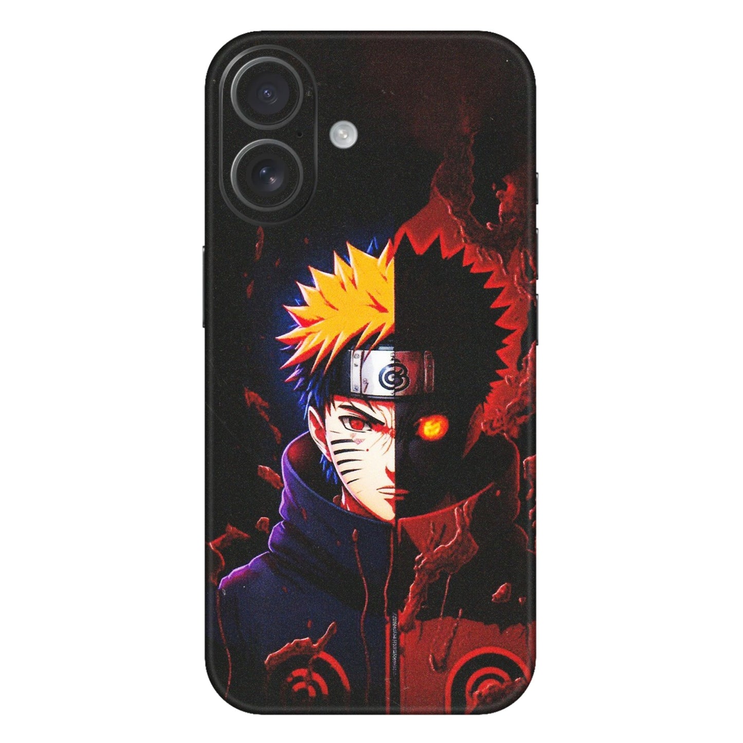 Apple iPhone Skins (All Models) - Naruto X Evil - Matte Finish (M-70) iPhone 16 Plus