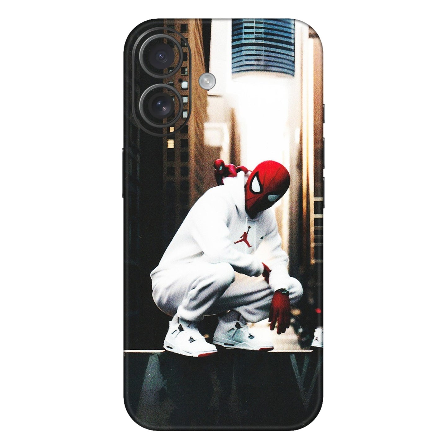 Apple iPhone Skins (All Models) - Sportsman Spider Man - Matte Finish (M-94) iPhone 16 Plus
