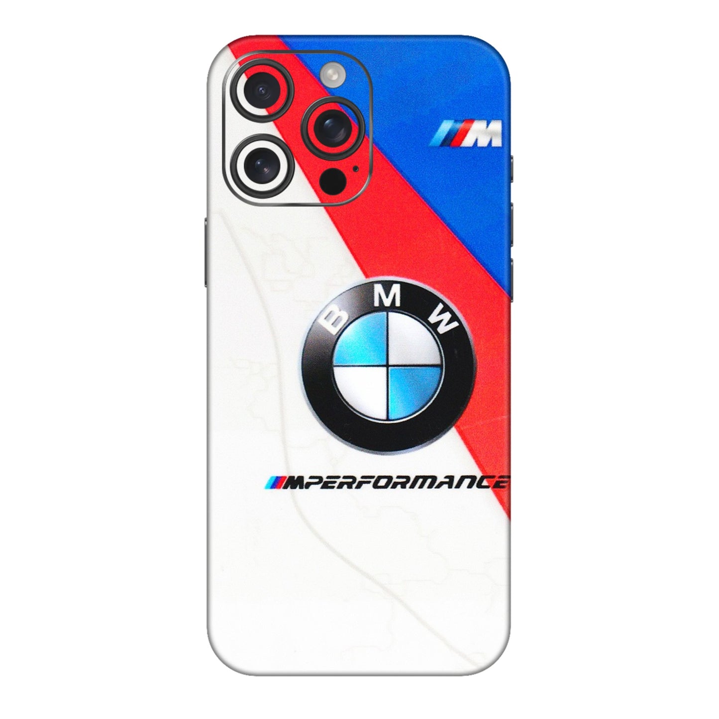 Apple iPhone Skins (All Models) - BM Performance Car Lover - 3D Embossed Finish (L-10) iPhone 16 pro