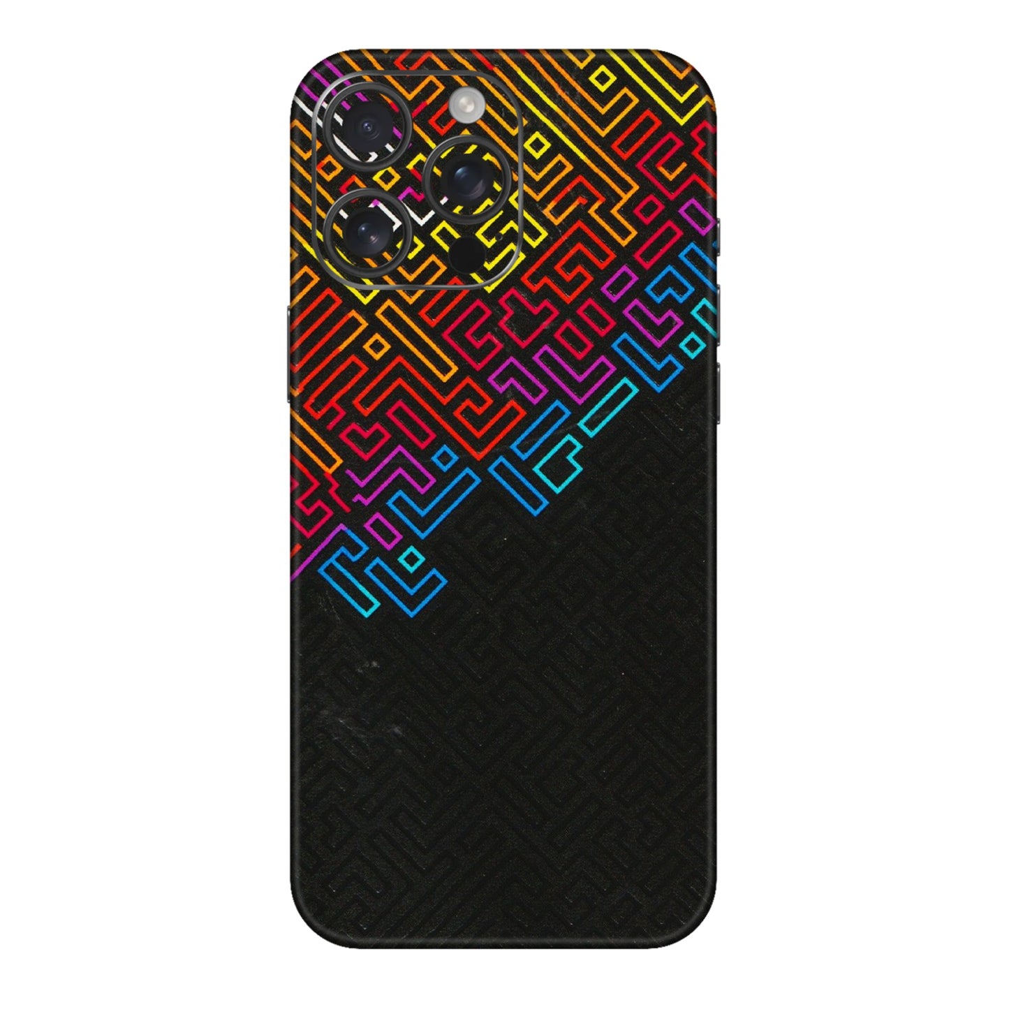 Apple iPhone Skins (All Models) - Dotme Pattern Art - 3D Embossed Finish (L-121) iPhone 16 pro