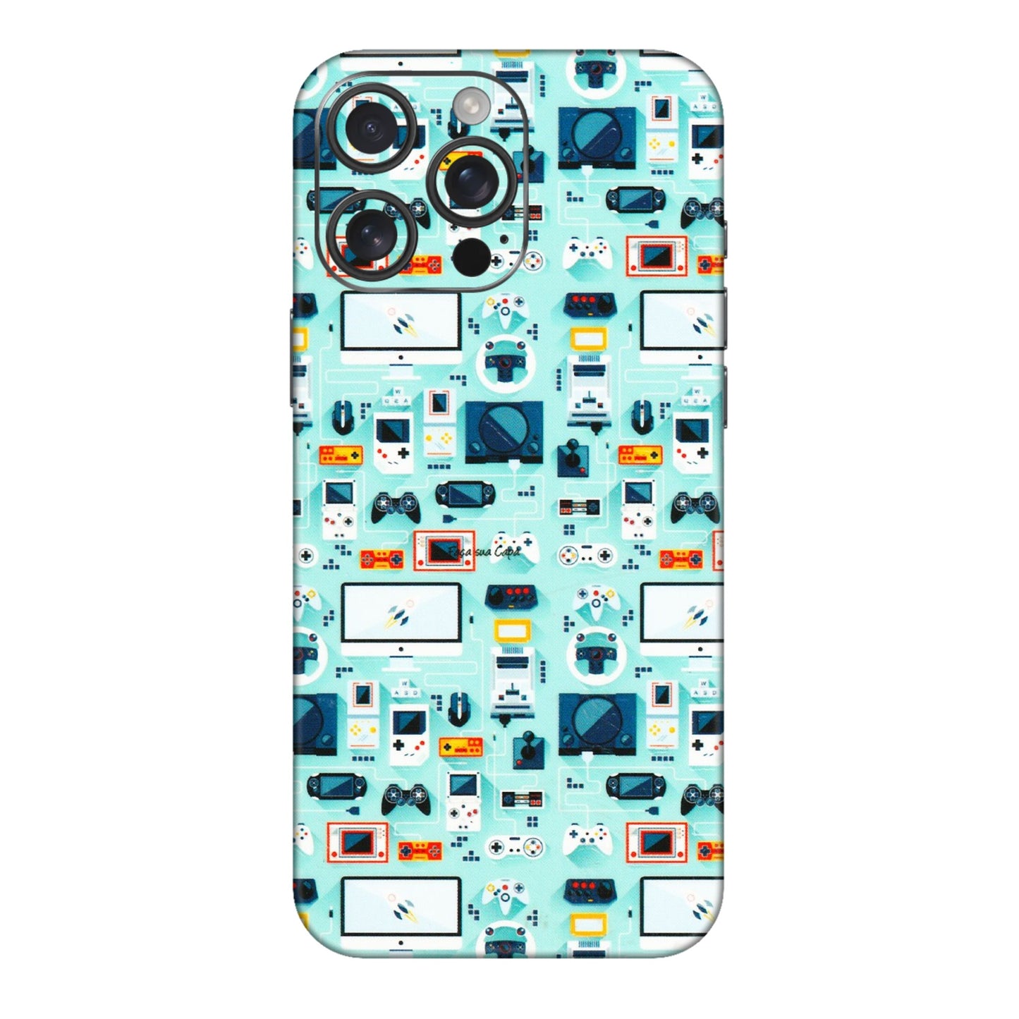 Apple iPhone Skins (All Models) - Gadgets Doodle - 3D Embossed Finish (L-184) iPhone 16 pro