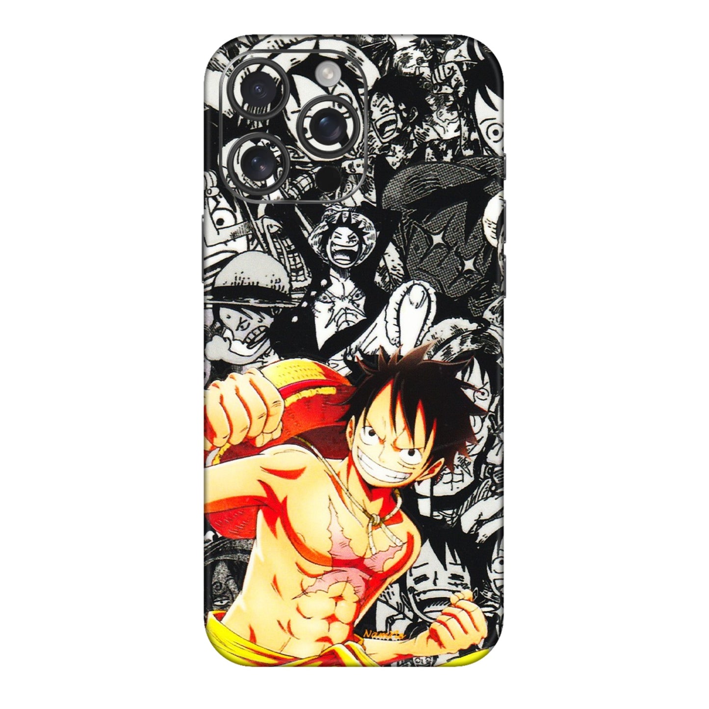Apple iPhone Skins (All Models) - Anime Comics Games Doodles - 3D Embossed Finish (L-27) iPhone 16 pro