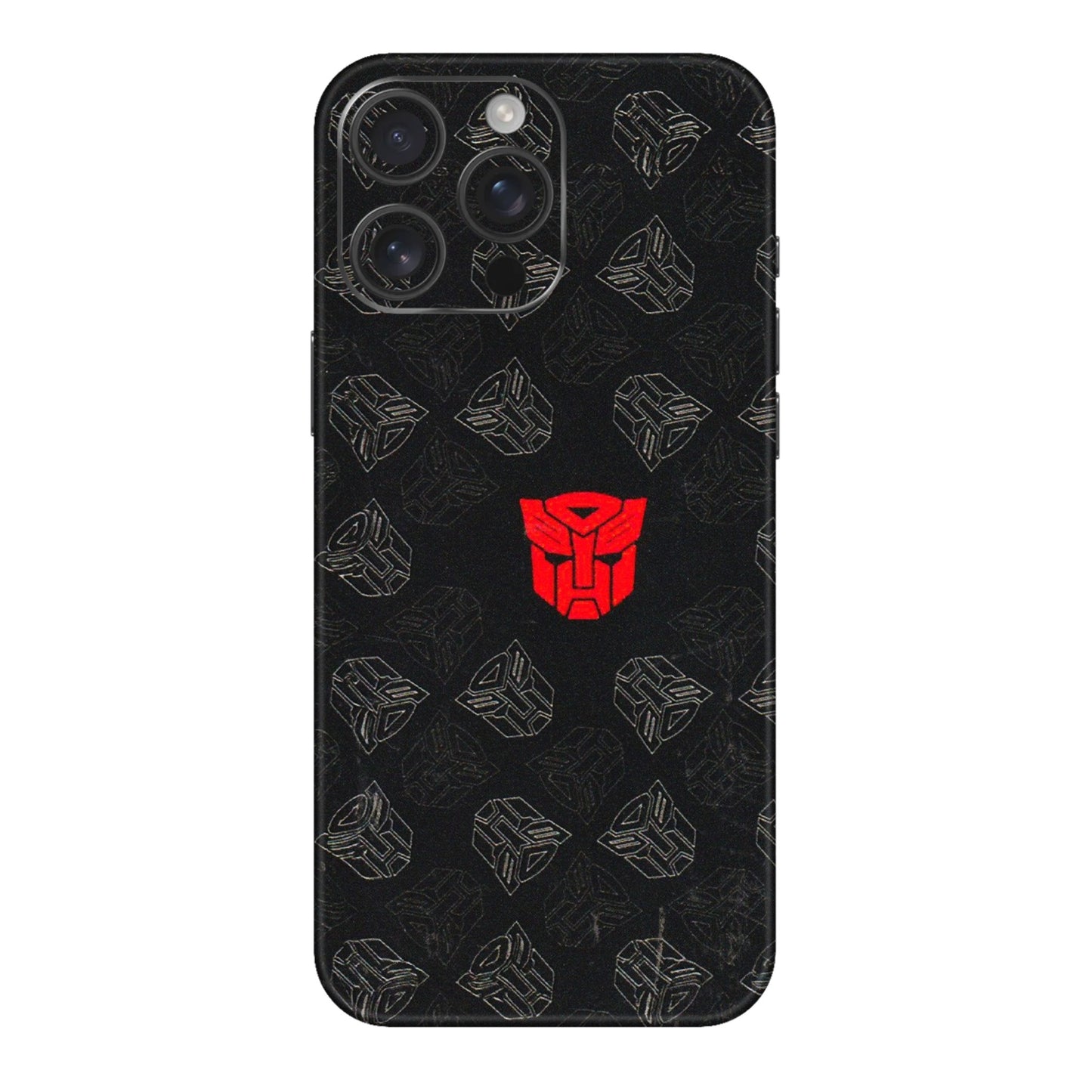 Apple iPhone Skins (All Models) - Transformers Devastation - 3D Embossed Finish (L-301) iPhone 16 pro