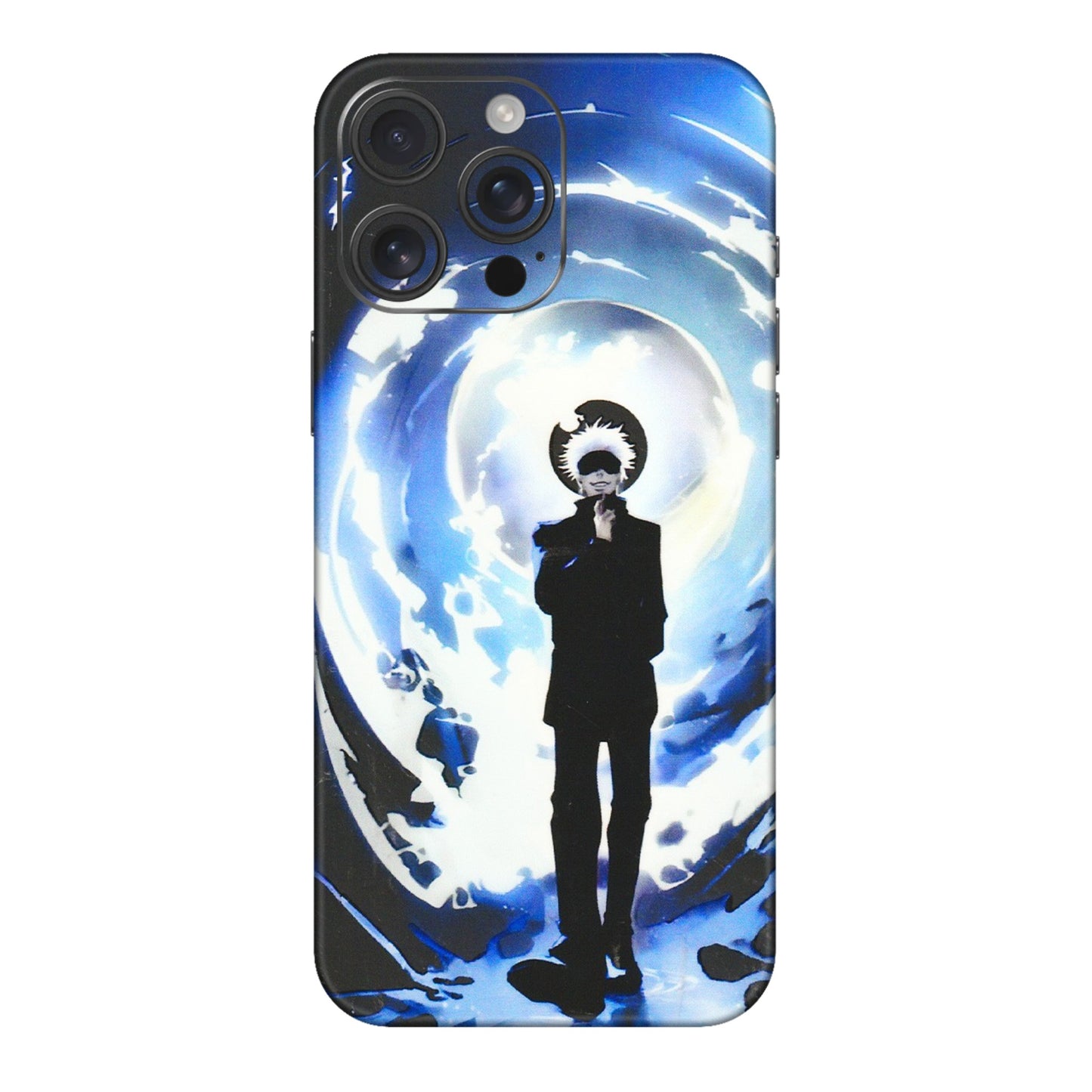 Apple iPhone Skins (All Models) - Jujustu Kaisen Anime Manga - 3D Embossed Finish (L-317) iPhone 16 pro