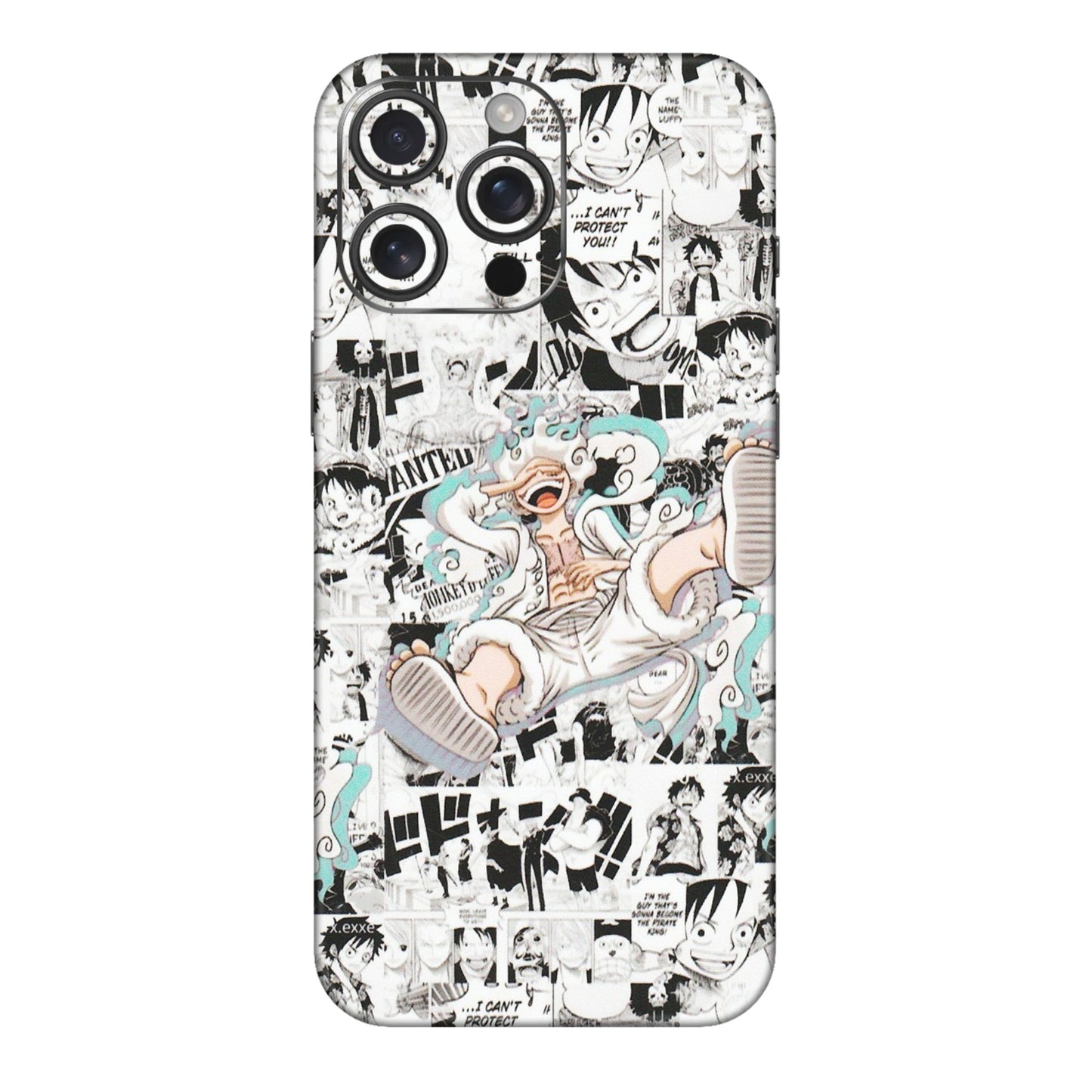 Apple iPhone Skins (All Models) - One Piece Comic - Matte Finish (M-168) iPhone 16 pro