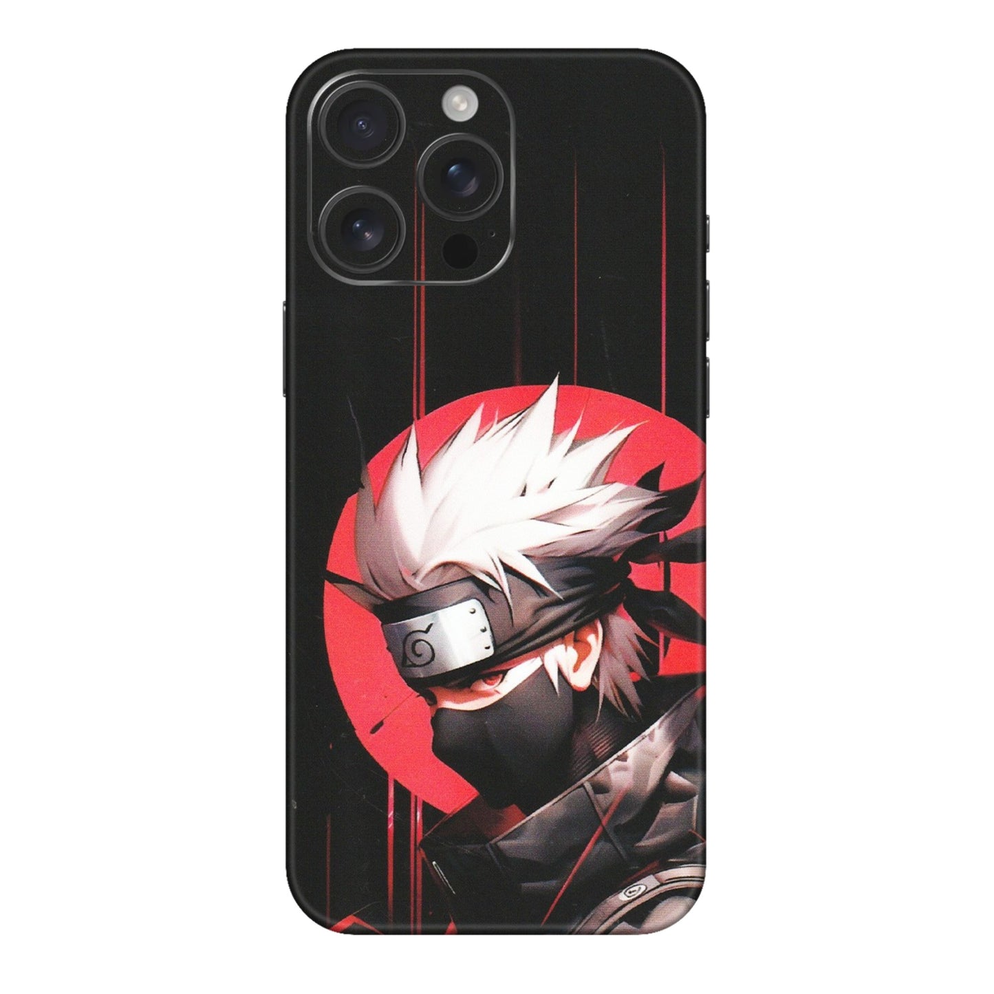 Apple iPhone Skins (All Models) - Naruto Anime Blood - Matte Finish (M-170) iPhone 16 pro