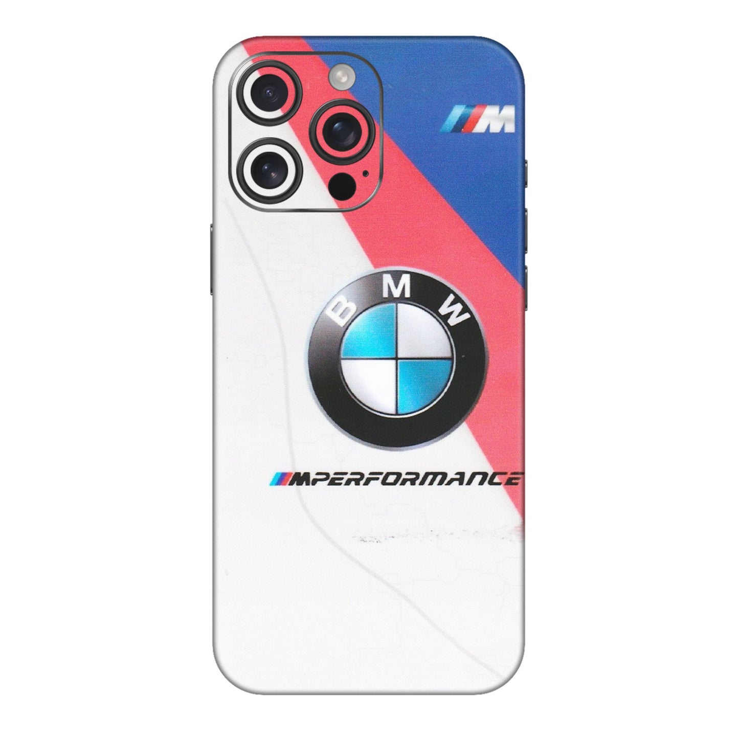 Apple iPhone Skins (All Models) - BMW Logo Performance - Matte Finish (M-27) iPhone 16 pro
