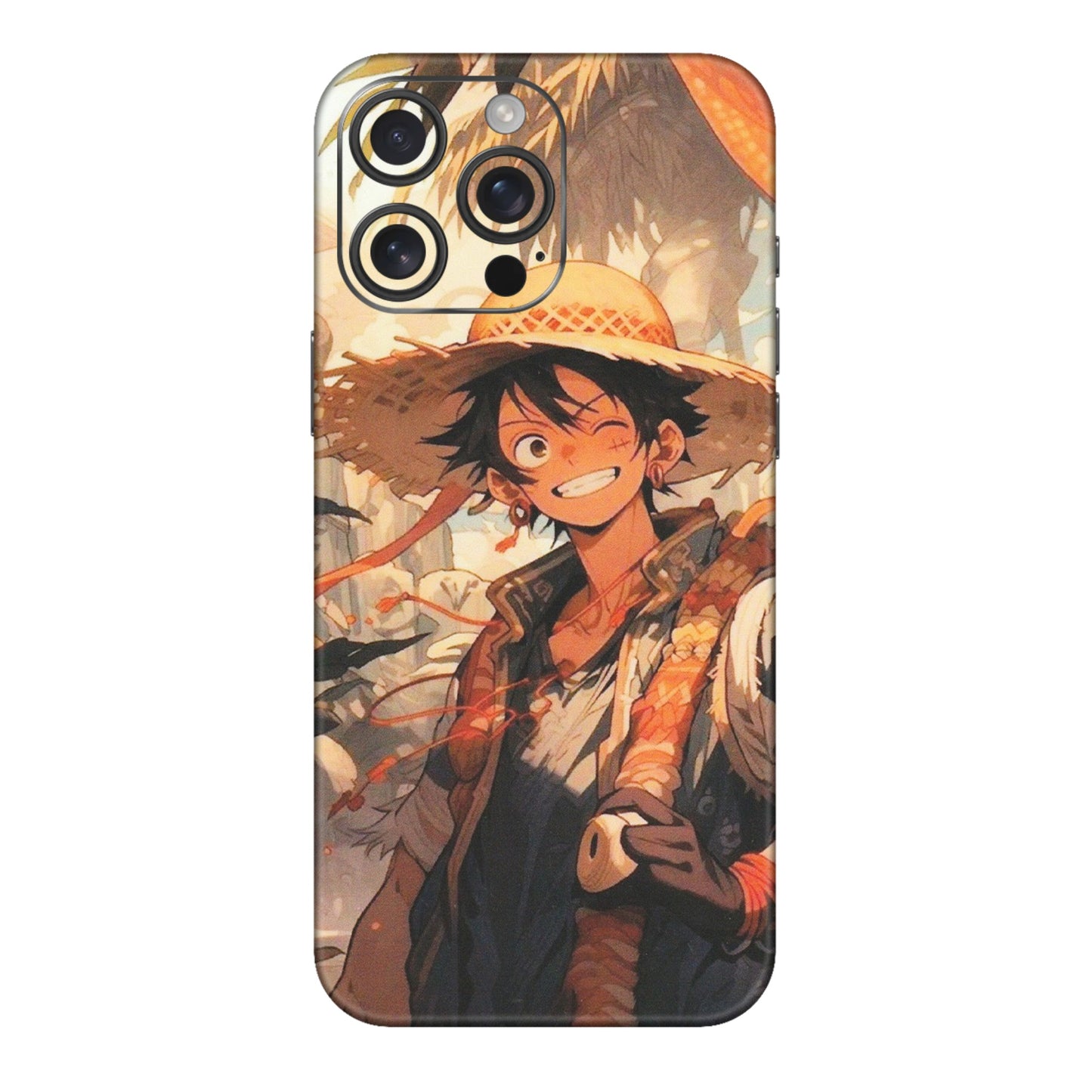 Apple iPhone Skins (All Models) - Anime Character Smile - Matte Finish (M-33) iPhone 16 pro