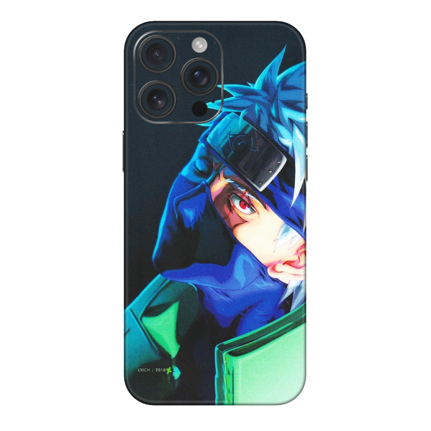 Apple iPhone Skins (All Models) - Evil Anime Look - Matte Finish (M-90) iPhone 16 pro