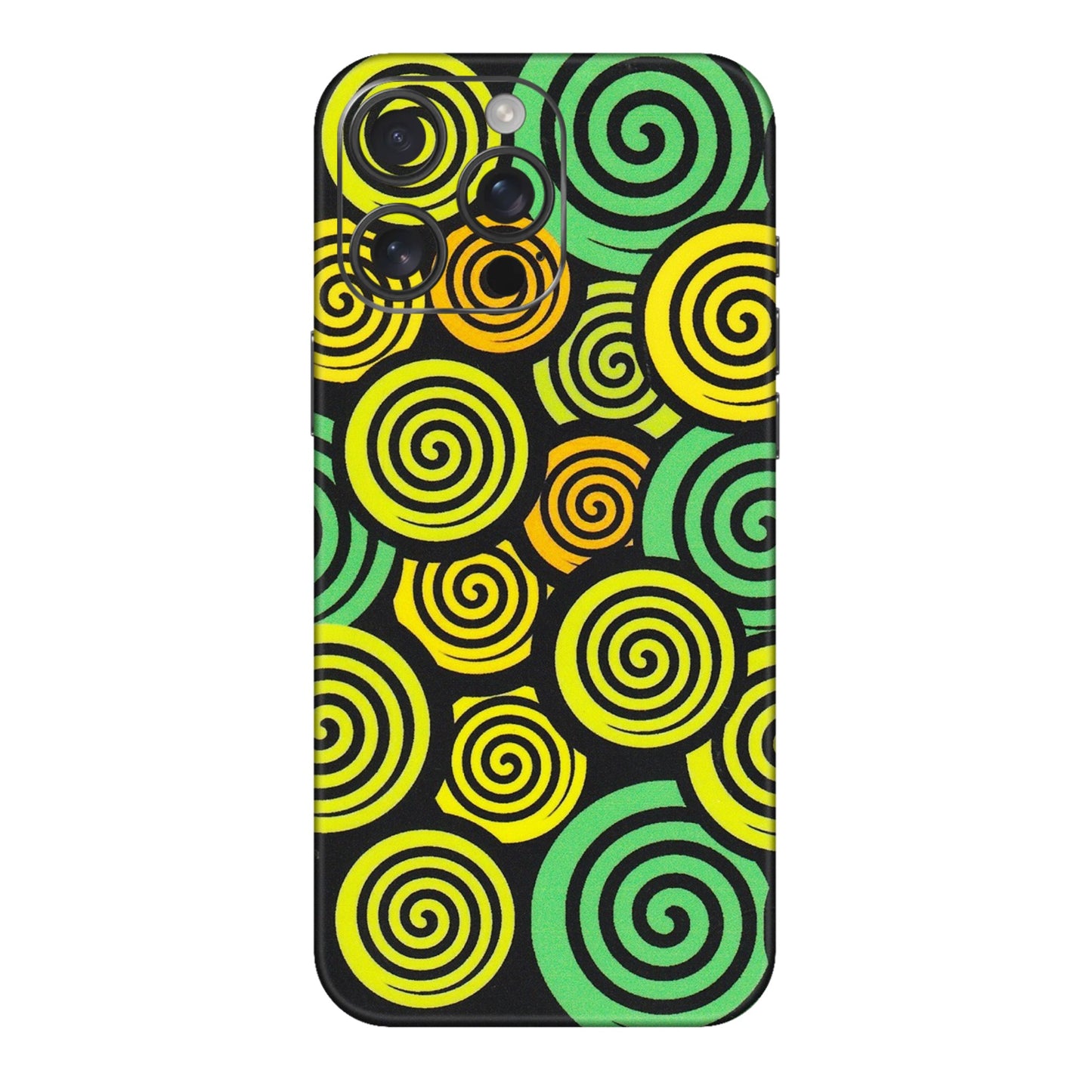 Apple iPhone Skins (All Models) - Crazy Spiral - Matte Finish (M-91) iPhone 16 pro