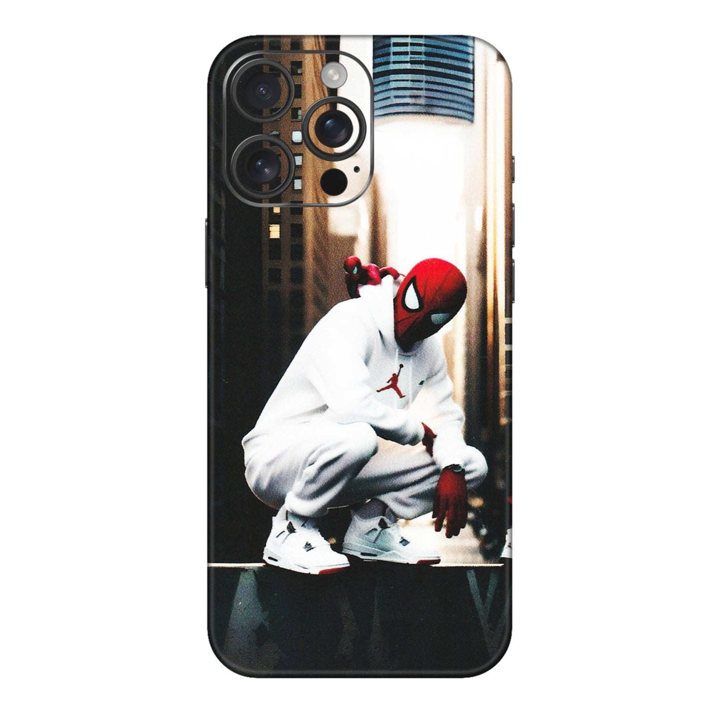 Apple iPhone Skins (All Models) - Sportsman Spider Man - Matte Finish (M-94) iPhone 16 pro