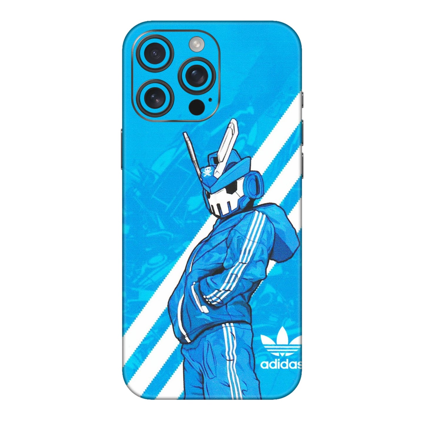 Apple iPhone Skins (All Models) - Battle of Adidas - Matte Finish (M-98) iPhone 16 pro