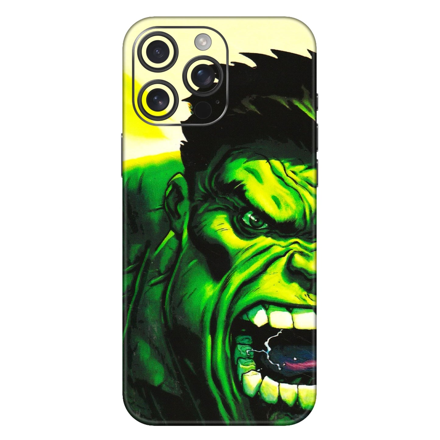 Apple iPhone Skins (All Models) - Hulk - 3D Embossed Finish (L-180) iPhone 16 Pro Max