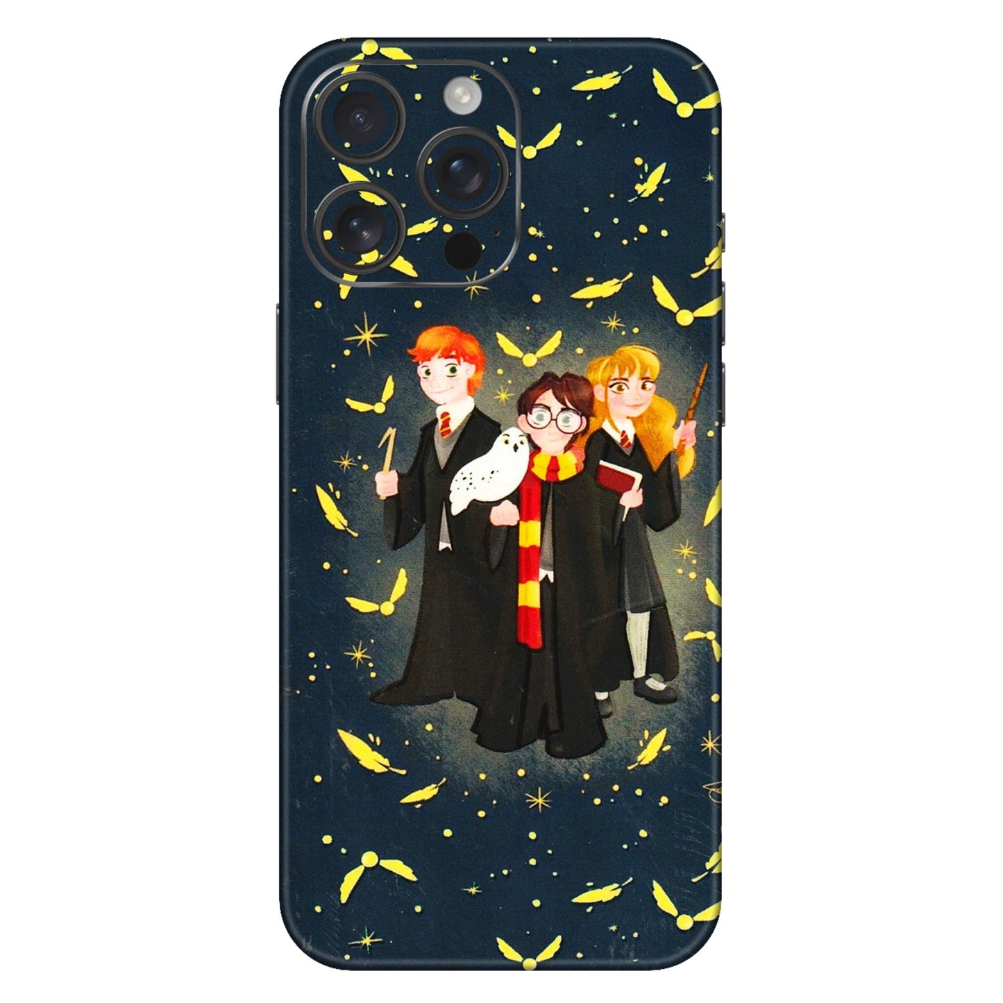 Apple iPhone Skins (All Models) - Harry Potter - 3D Embossed Finish (L-183) iPhone 16 Pro Max