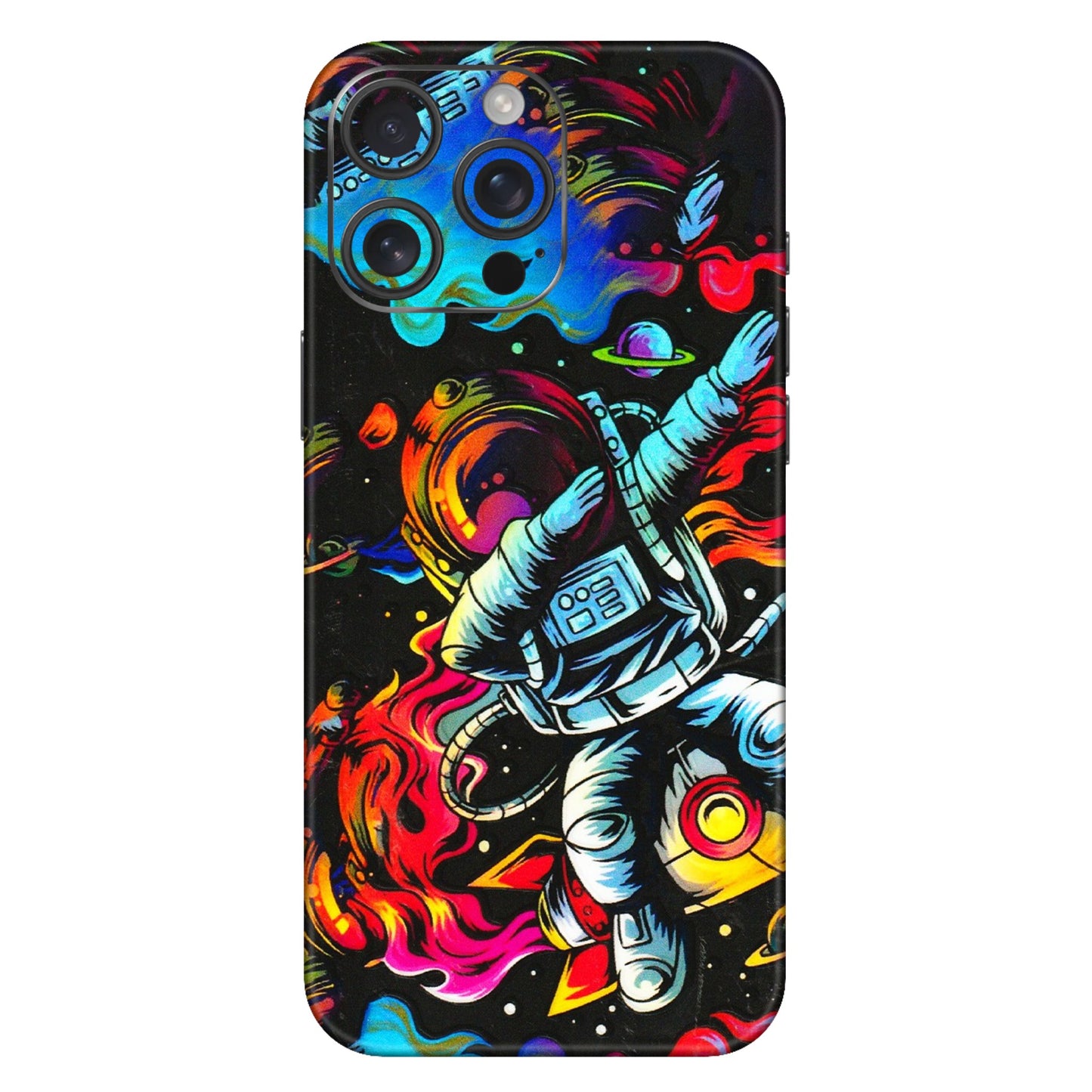 Apple iPhone Skins (All Models) - Astronaut Dope - 3D Embossed Finish (L-191) iPhone 16 Pro Max