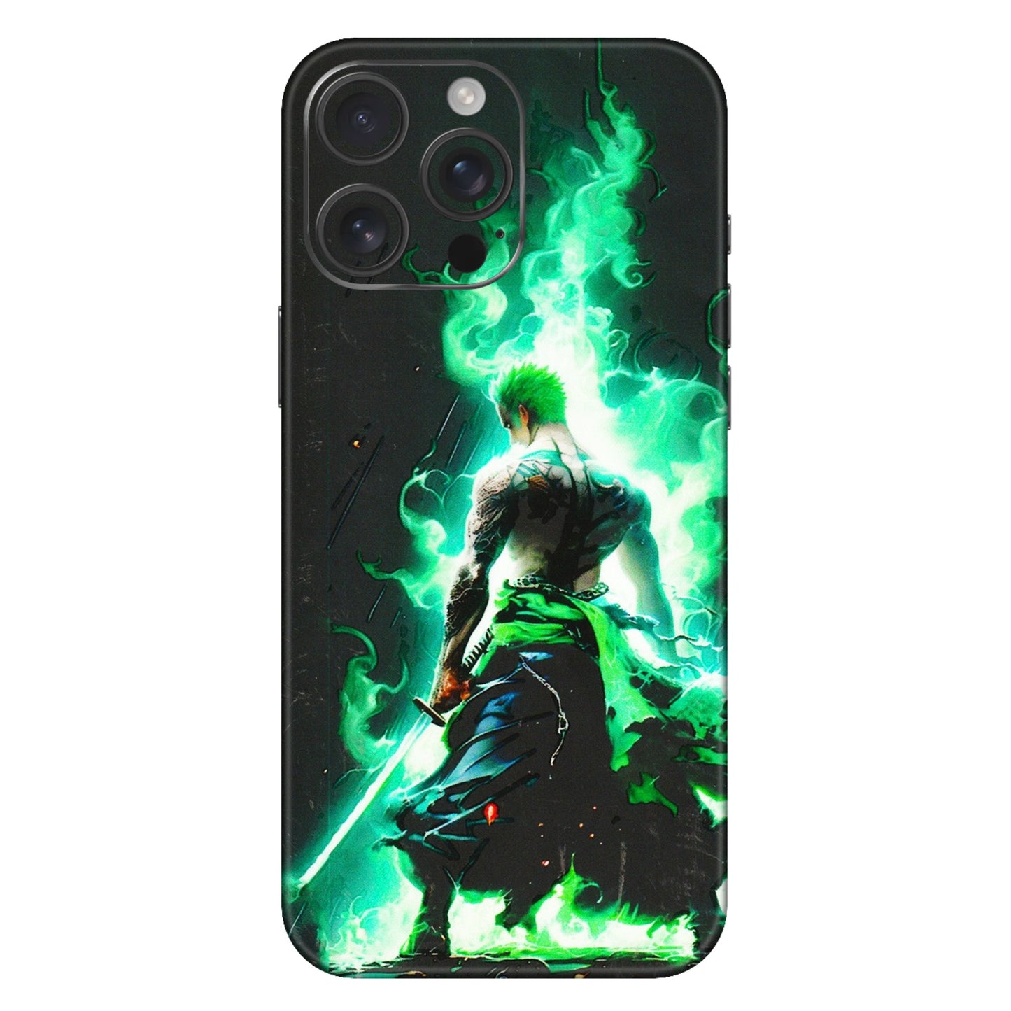 Apple iPhone Skins (All Models) - Zoro Sword - 3D Embossed Finish (L-241) iPhone 16 Pro Max