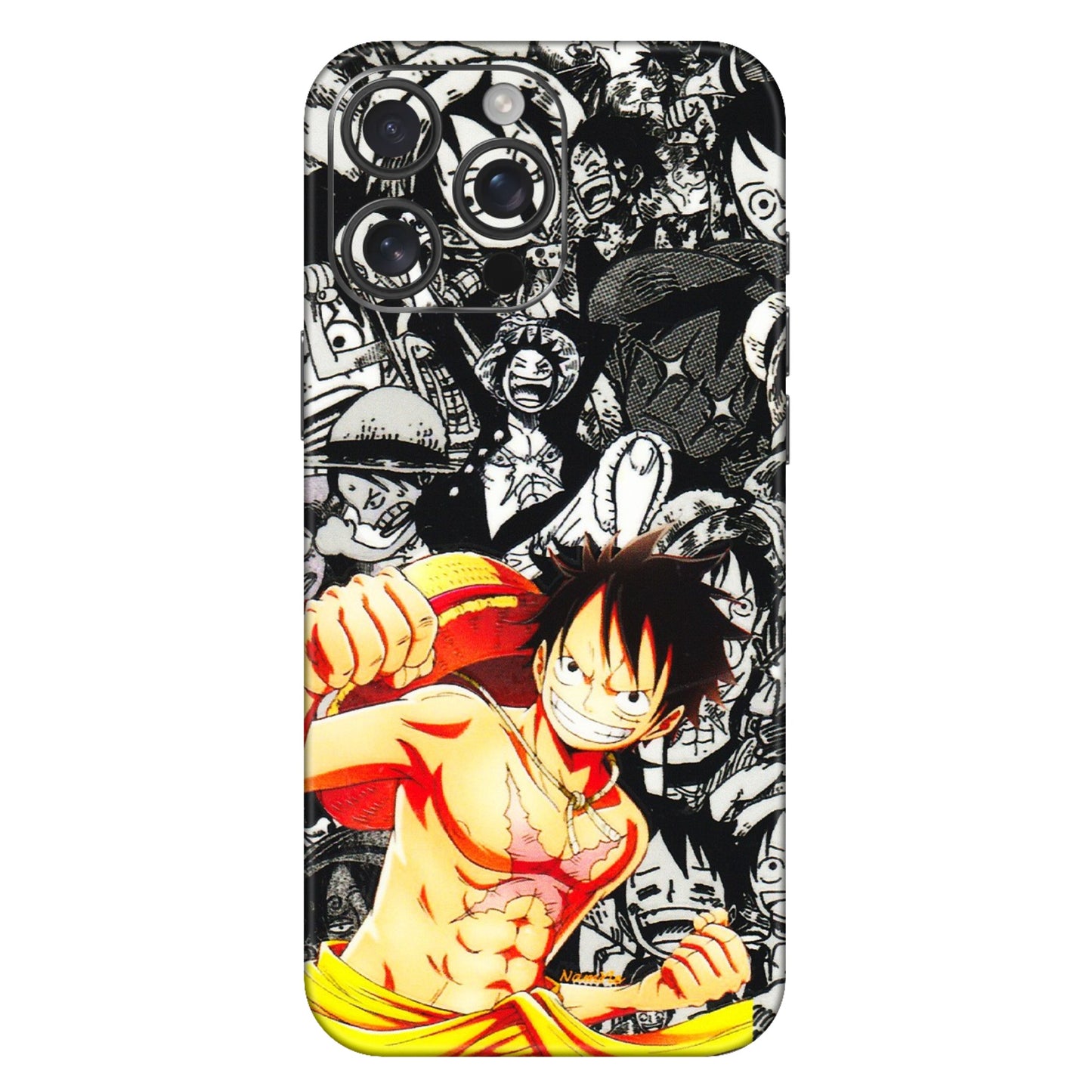Apple iPhone Skins (All Models) - Anime Comics Games Doodles - 3D Embossed Finish (L-27) iPhone 16 Pro Max
