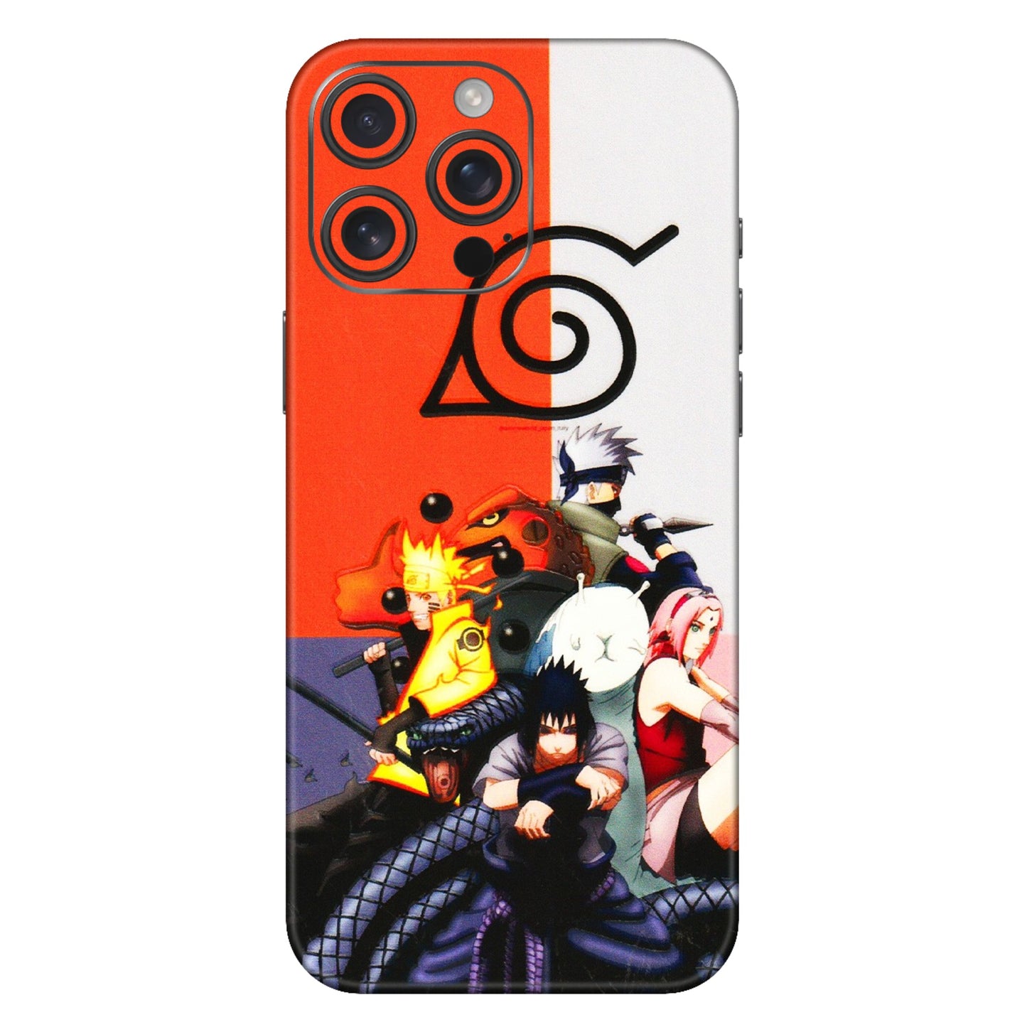 Apple iPhone Skins (All Models) - Naruto Final Fight - 3D Embossed Finish (L-33) iPhone 16 Pro Max