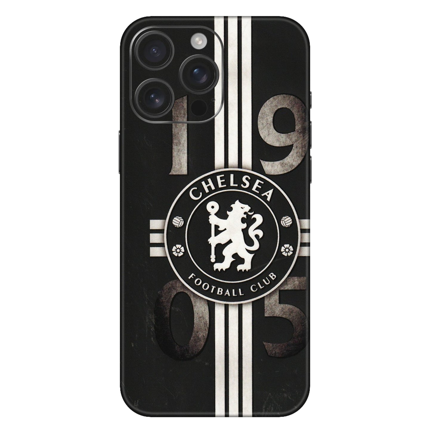 Apple iPhone Skins (All Models) - Chelsea Fan Club - 3D Embossed Finish (L-36) iPhone 16 Pro Max