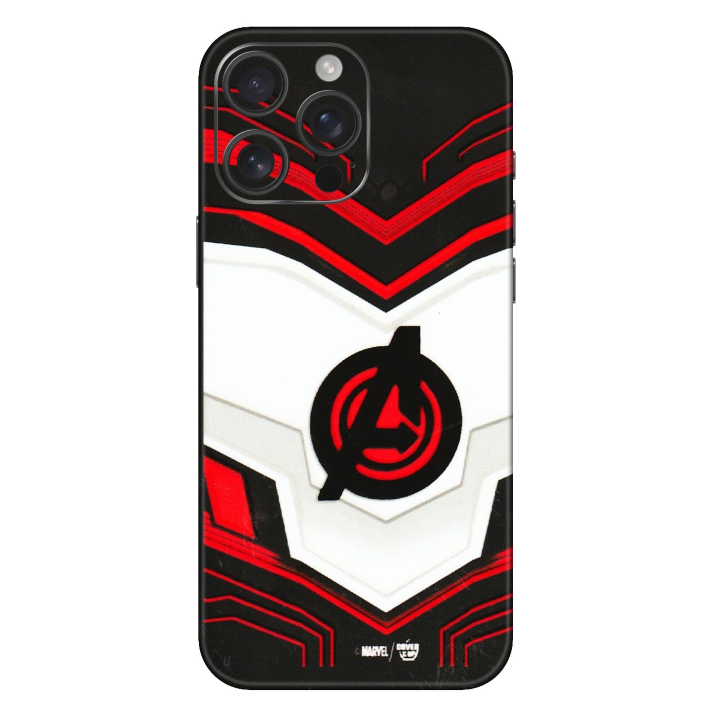 Apple iPhone Skins (All Models) - Avengers Logo - 3D Embossed Finish (L-55) iPhone 16 Pro Max