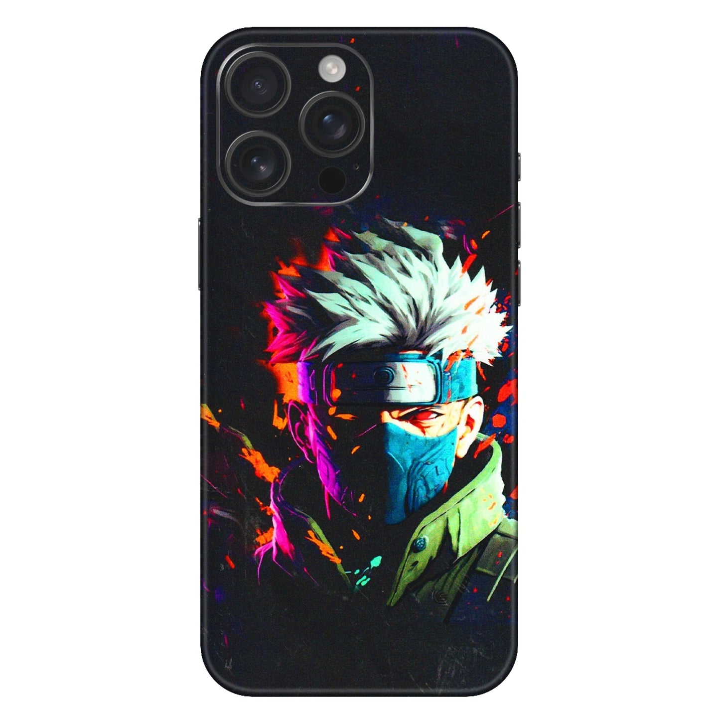 Apple iPhone Skins (All Models) - Anime Cool Character - 3D Embossed Finish (L-59) iPhone 16 Pro Max