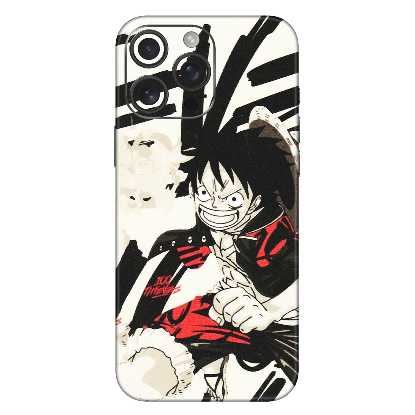 Apple iPhone Skins (All Models) - Monkey D.Luffy Manga Anime - Matte Finish (M-145) iPhone 16 Pro Max