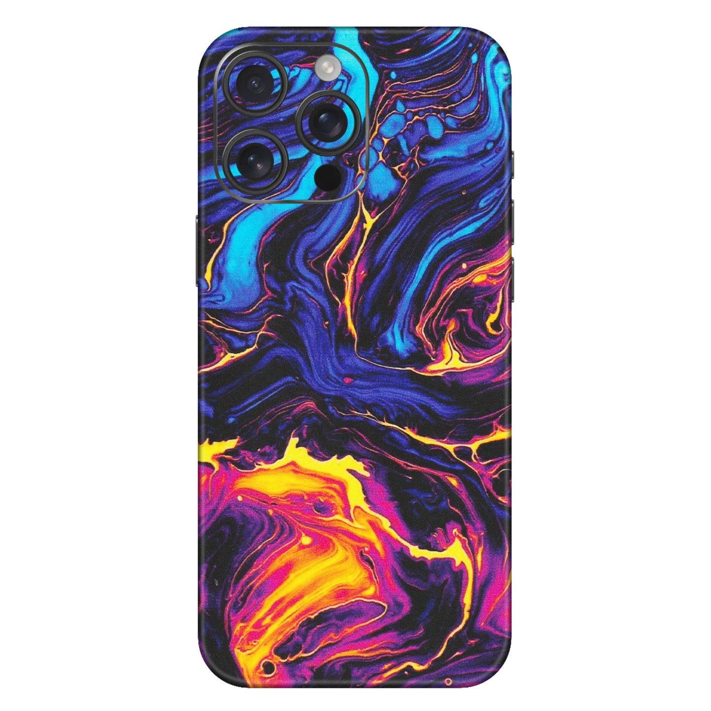 Apple iPhone Skins (All Models) - Abstract Paint Classy - Matte Finish (M-15) iPhone 16 Pro Max