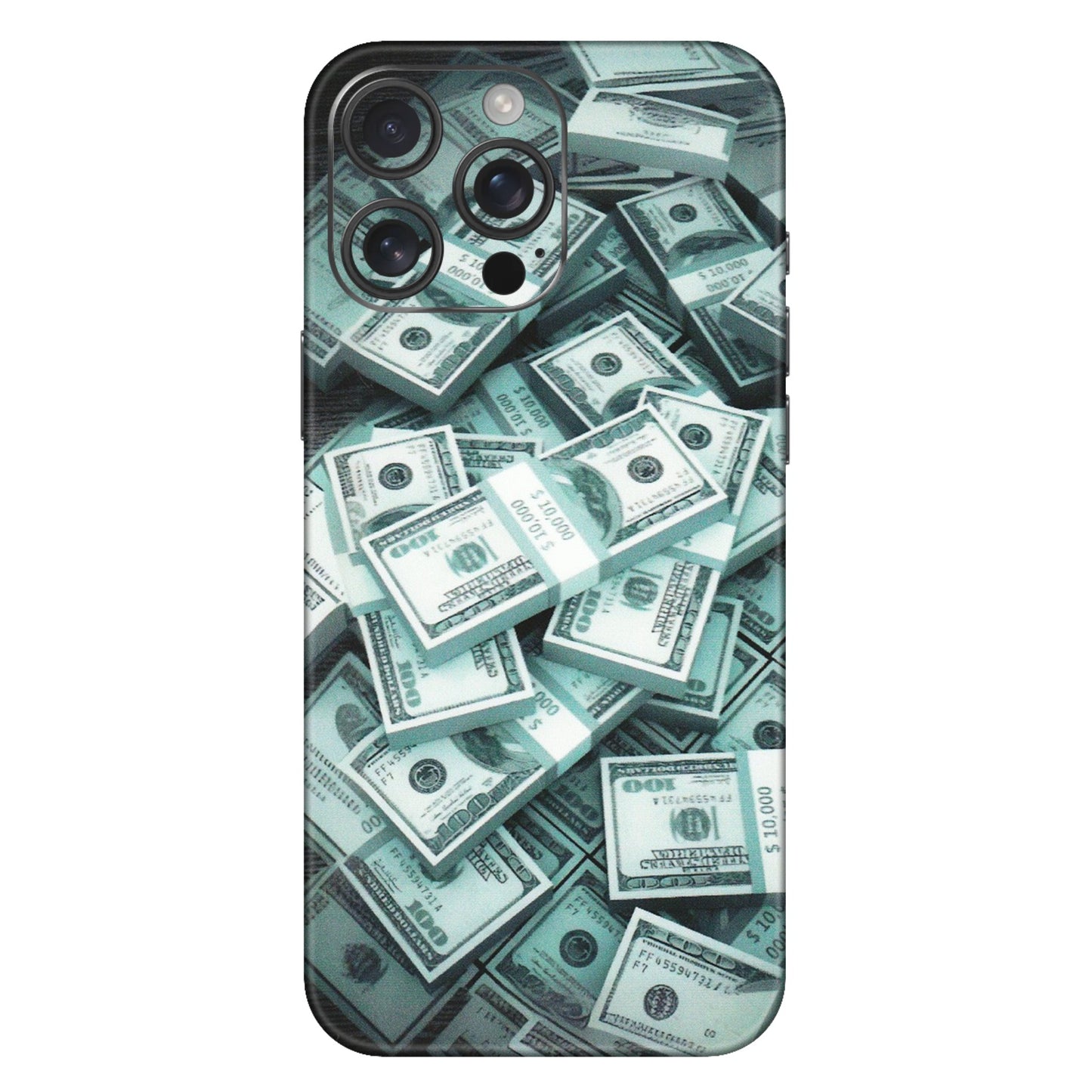 Apple iPhone Skins (All Models) - Hundred Dollar Bill - Matte Finish (M-162) iPhone 16 Pro Max