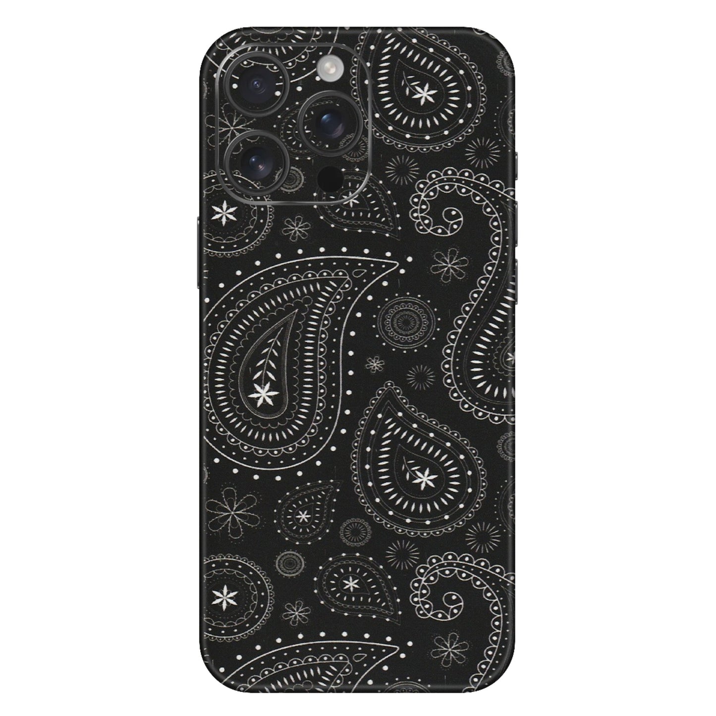 Apple iPhone Skins (All Models) - Black Sober Kerry - Matte Finish (M-37) iPhone 16 Pro Max
