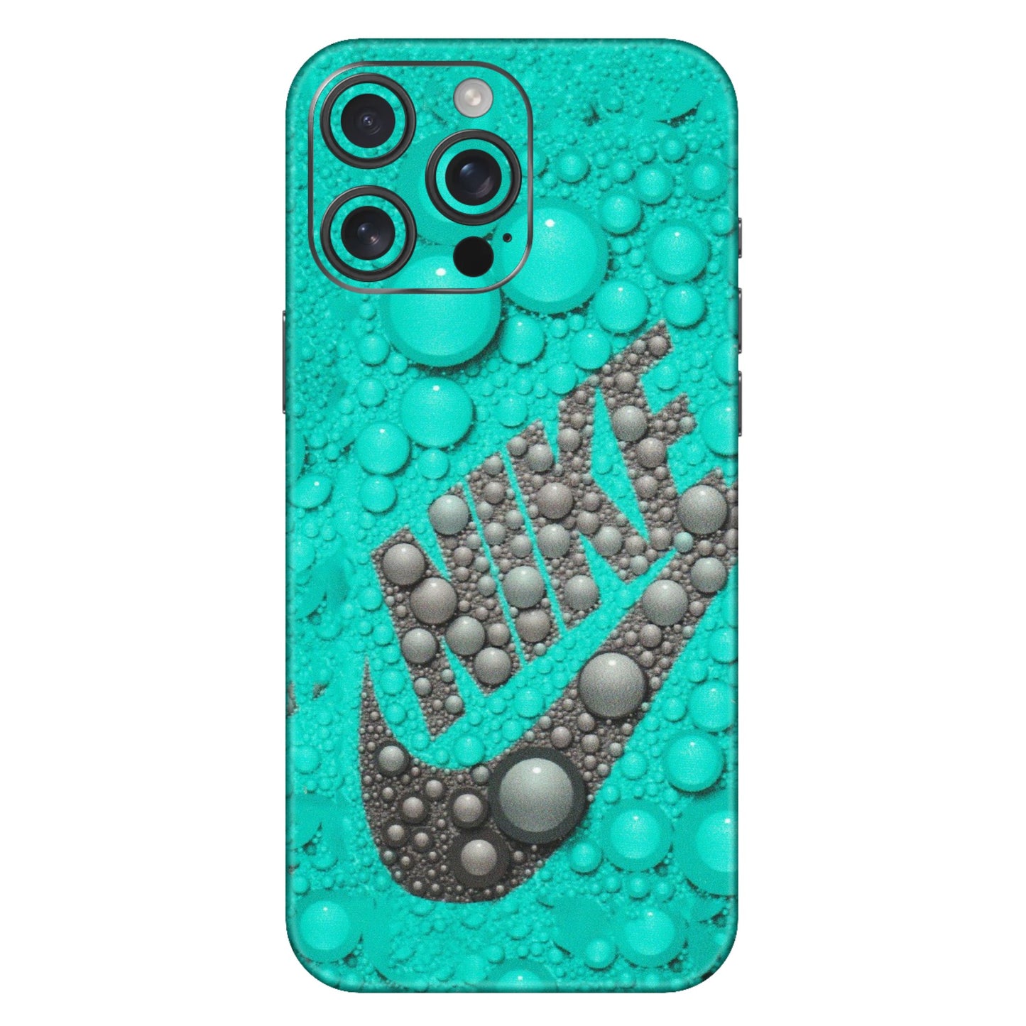 Apple iPhone Skins (All Models) - Shoe Brand Bubbles - Matte Finish (M-42) iPhone 16 Pro Max