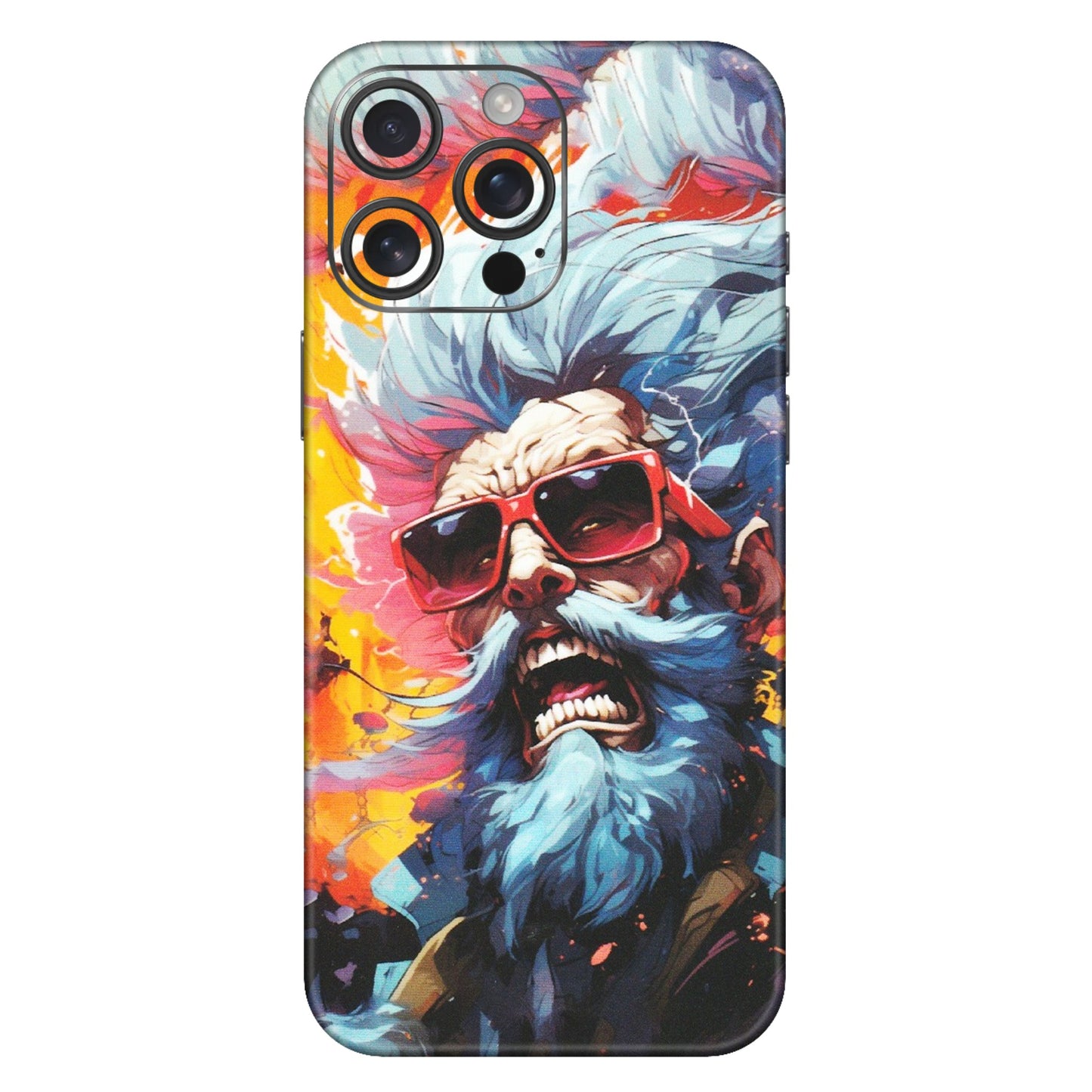 Apple iPhone Skins (All Models) - Daddy Cool Character - Matte Finish (M-43) iPhone 16 Pro Max